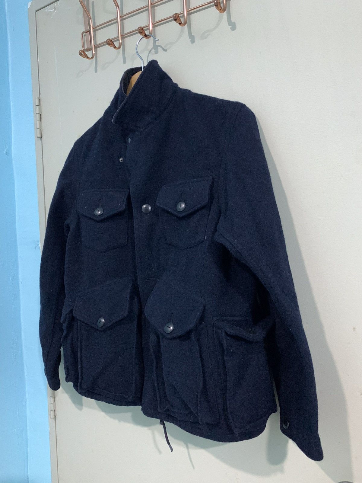 Designer × Japanese Brand × Vintage Japan Parachute Style Bomb Heavy Jacket 6 Pocket Size US M / EU 48-50 / 2 - 2 Thumbnail