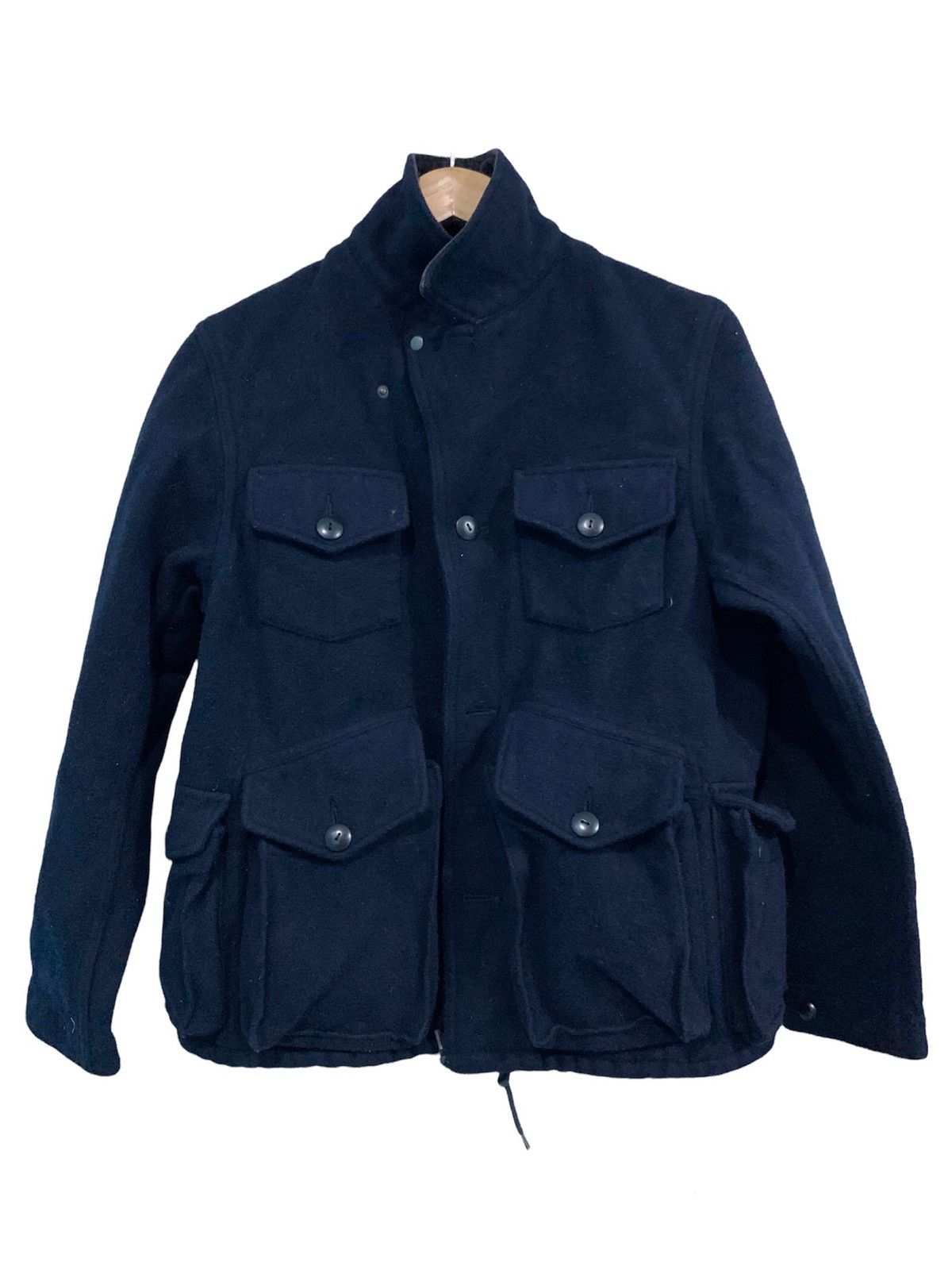 Designer × Japanese Brand × Vintage Japan Parachute Style Bomb Heavy Jacket 6 Pocket Size US M / EU 48-50 / 2 - 1 Thumbnail