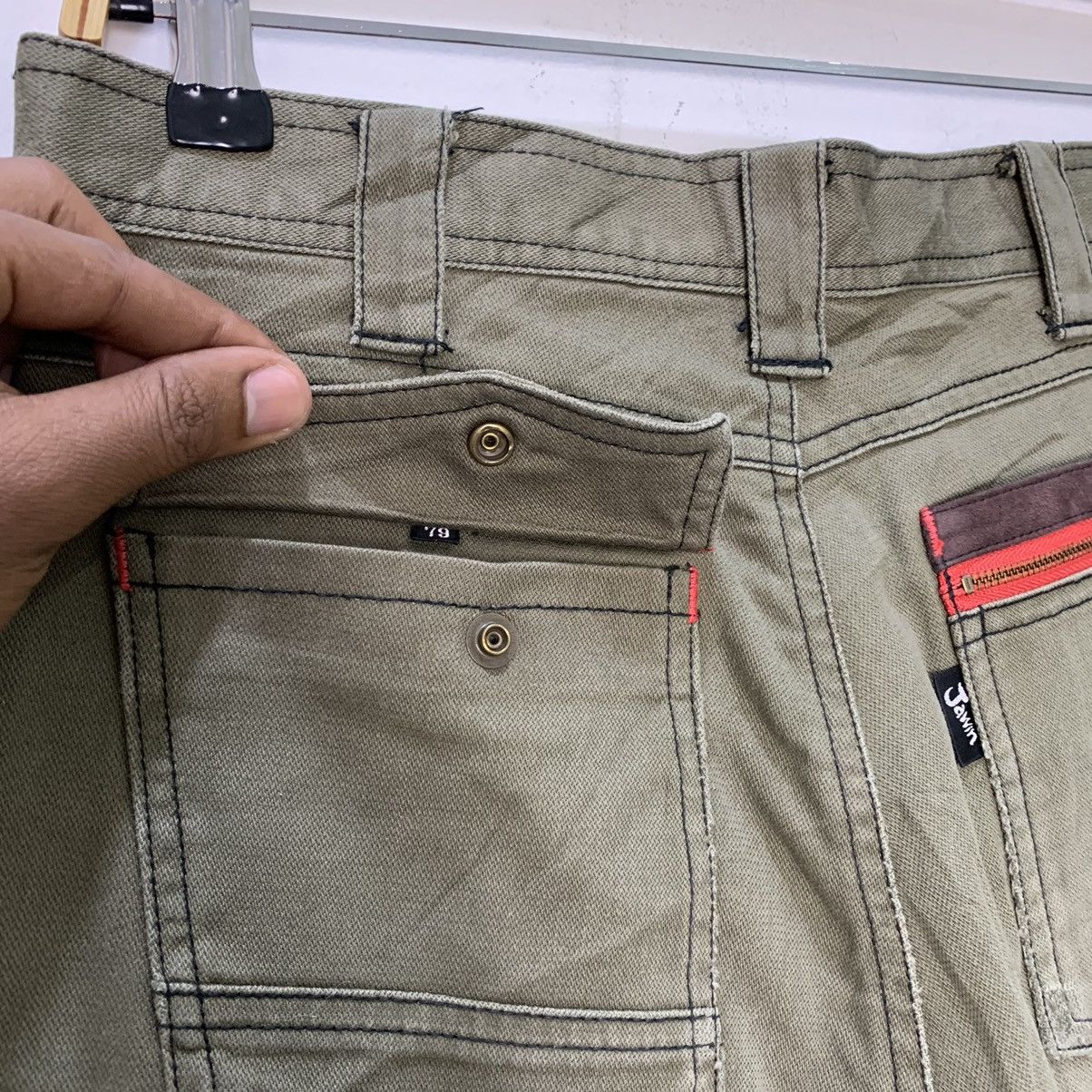 Japanese Brand × Seditionaries JAWIN Paint Splash Multipocket Tactical Utility Cargo Pant Size US 29 - 11 Thumbnail