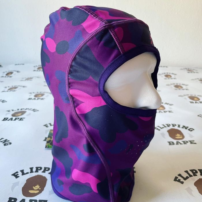 Bape BAPE COLOR CAMO BALACLAVA | Grailed