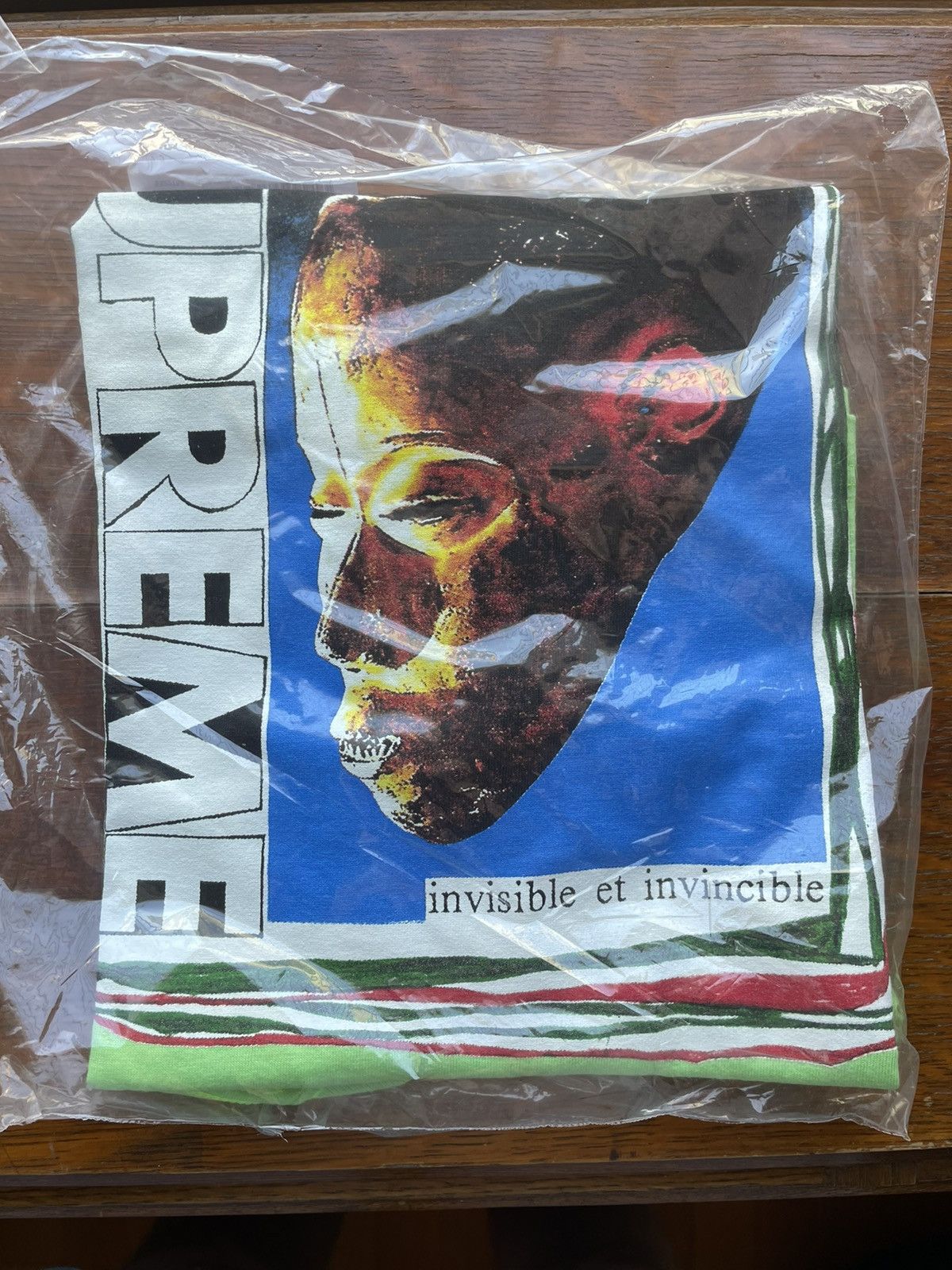 Supreme Supreme SS22 Mask T-shirt Lime Size US M / EU 48-50 / 2 - 2 Thumbnail