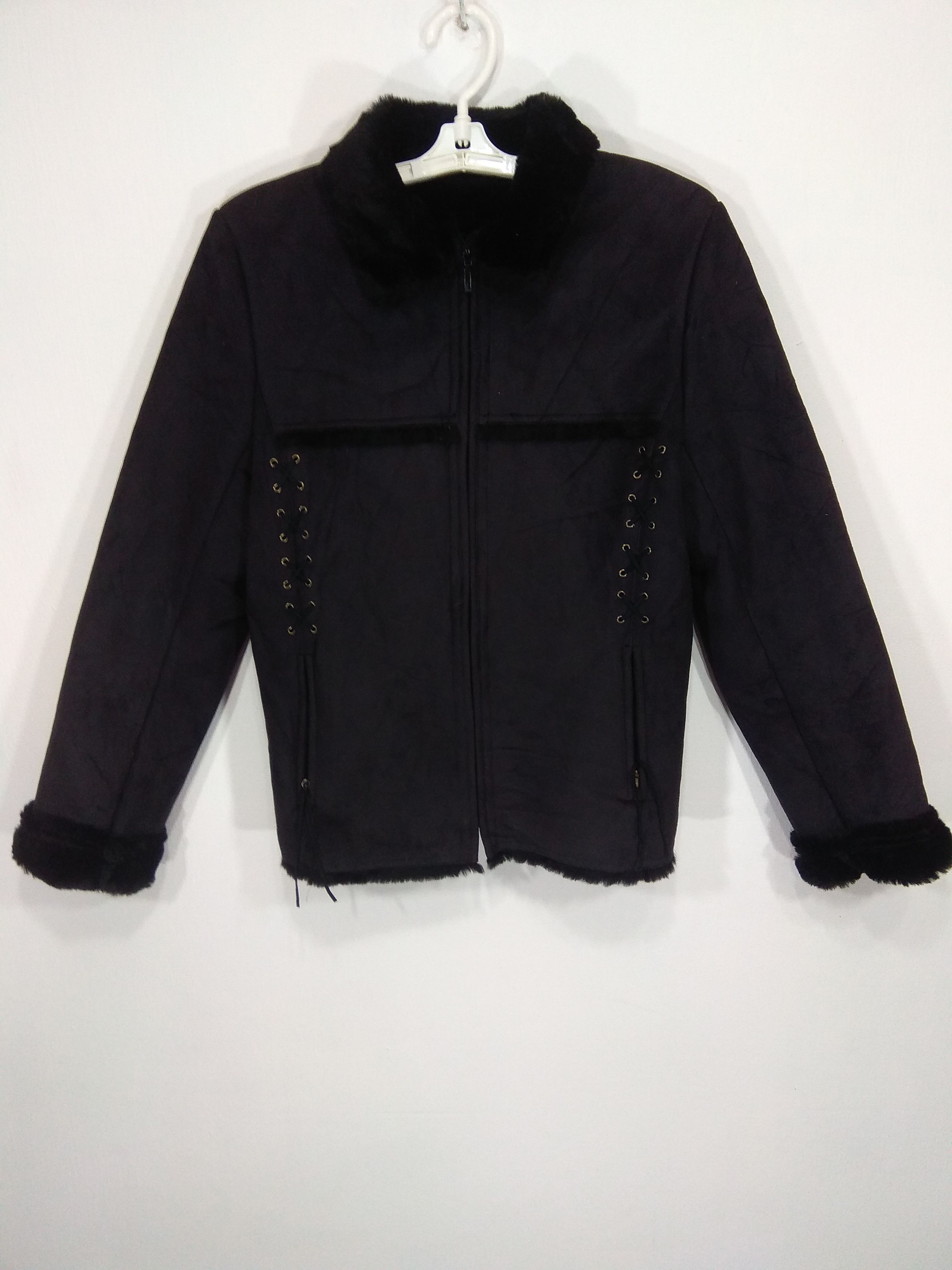 Designer × Sonia Rykiel × Vintage Sonia Rykiel lining Faux Fur Jacket Size M / US 6-8 / IT 42-44 - 1 Thumbnail