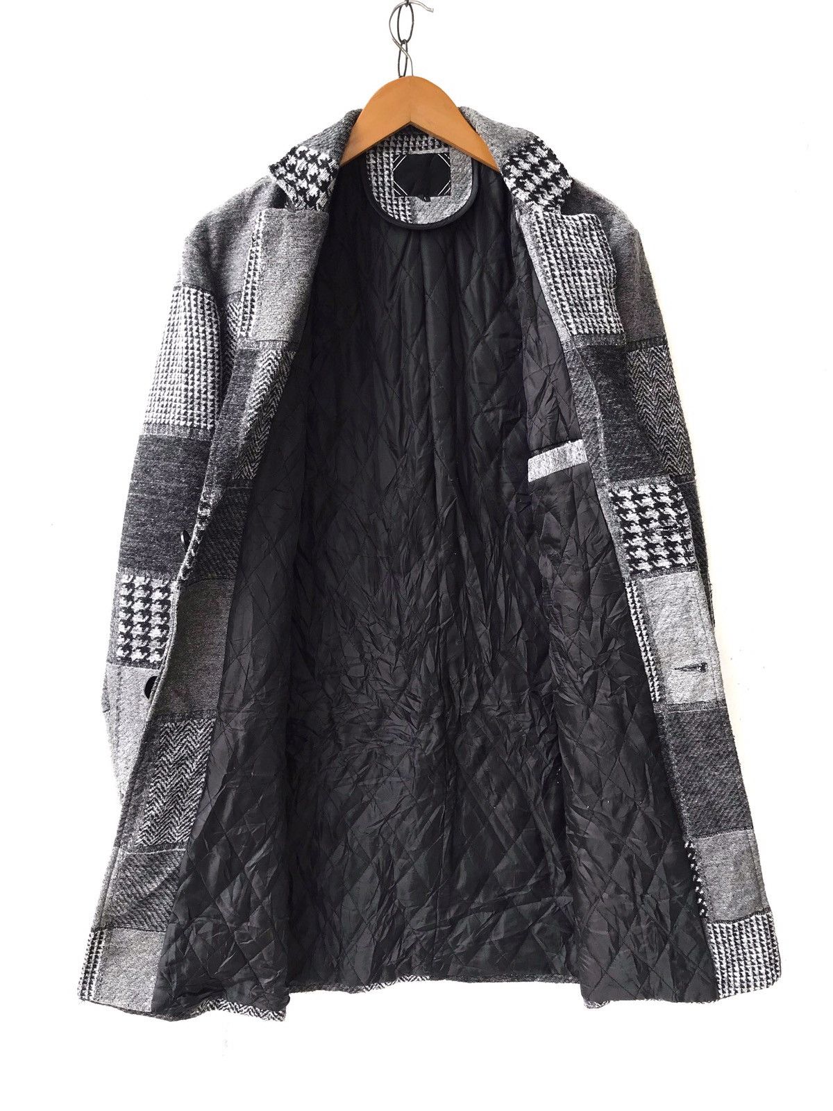 Designer × Japanese Brand Kapital Style Patchwork Wool Long Jacket Size US S / EU 44-46 / 1 - 6 Thumbnail