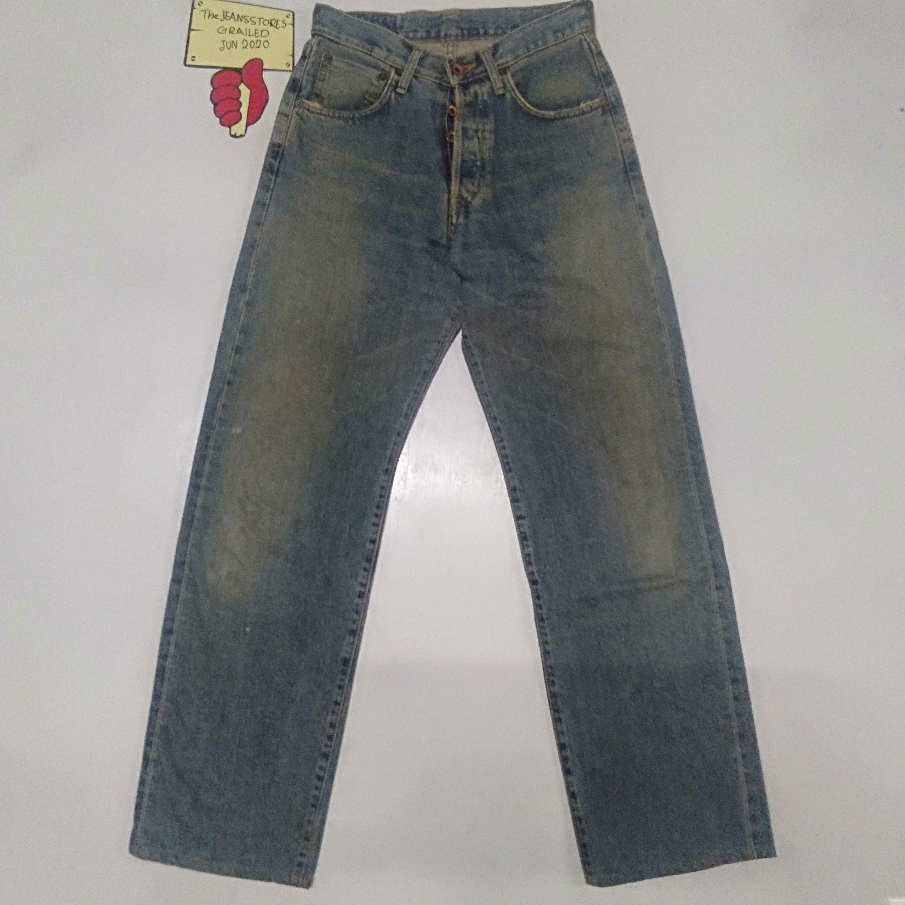Edwin × Japanese Brand × Vintage vintage Edwin lot 505x selvedge distressed denim Size US 28 / EU 44 - 2 Thumbnail