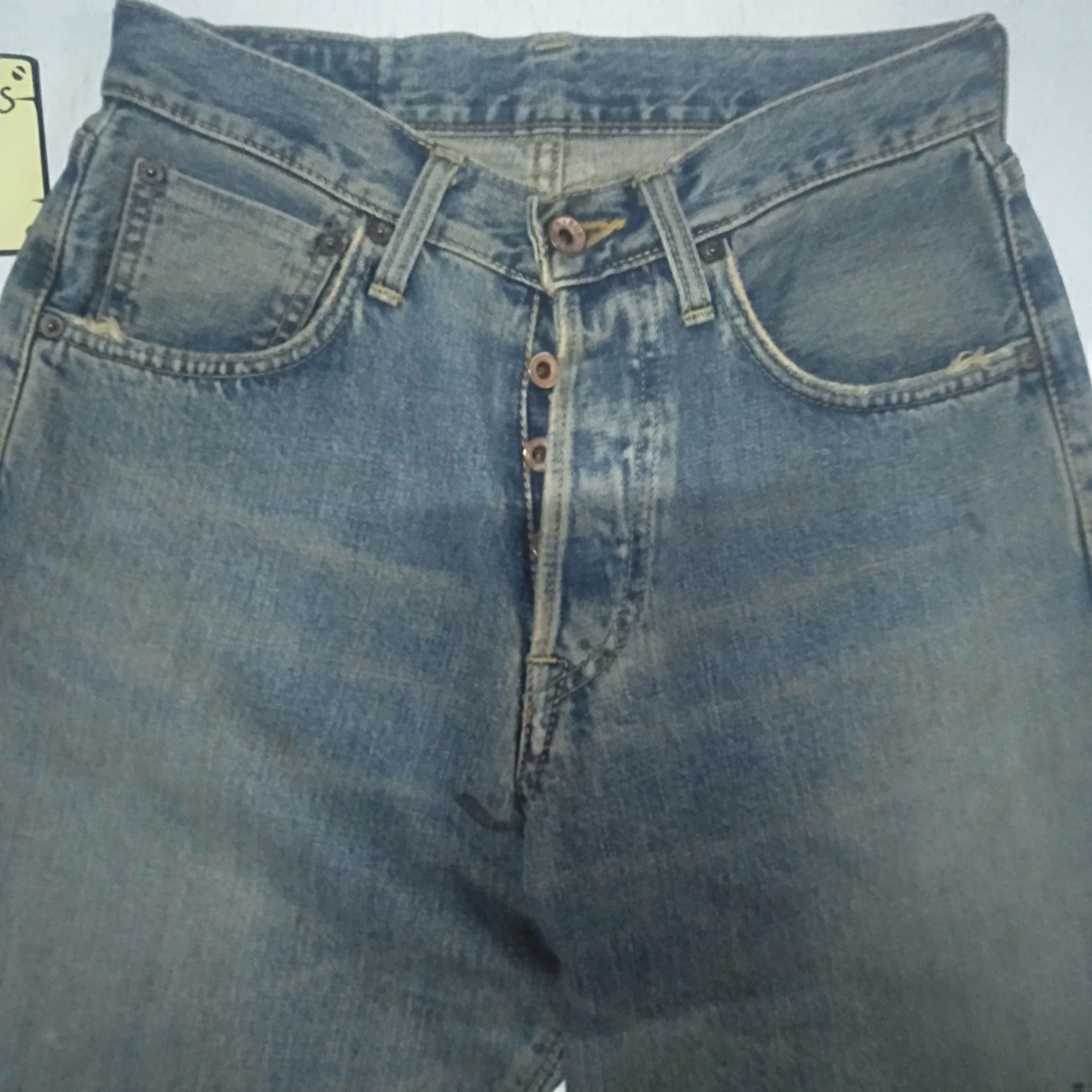 Edwin × Japanese Brand × Vintage vintage Edwin lot 505x selvedge distressed denim Size US 28 / EU 44 - 4 Thumbnail