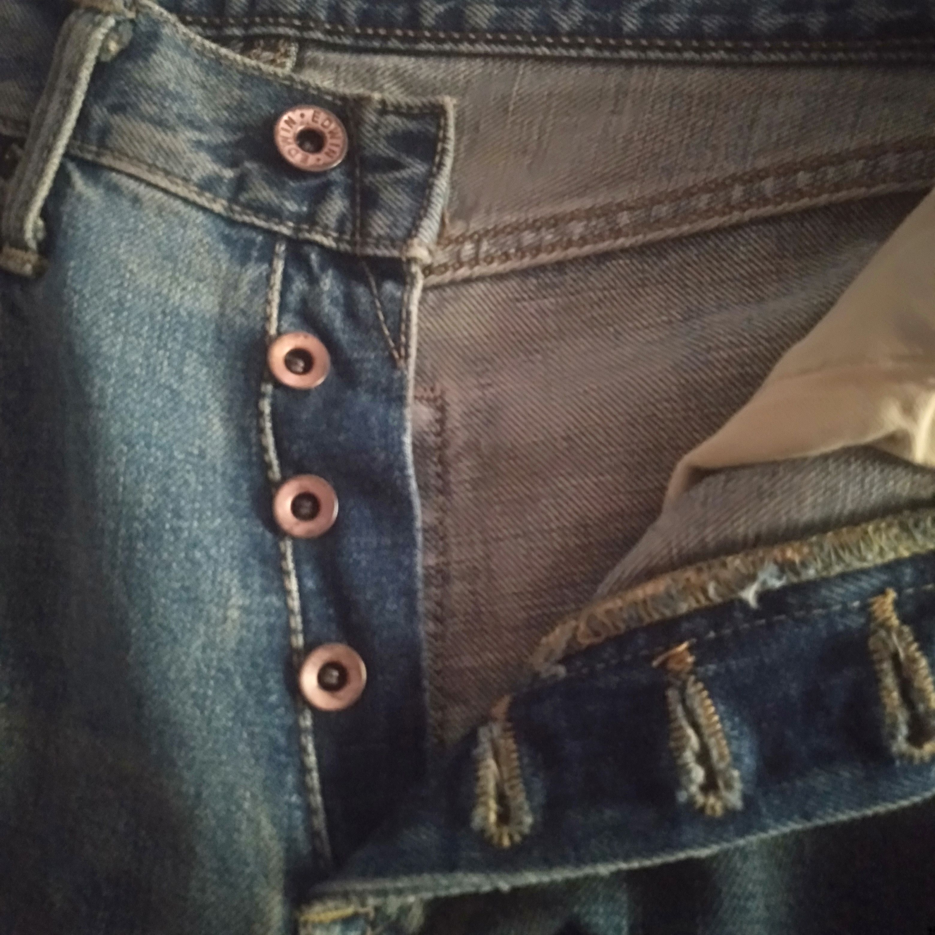Edwin × Japanese Brand × Vintage vintage Edwin lot 505x selvedge distressed denim Size US 28 / EU 44 - 6 Thumbnail
