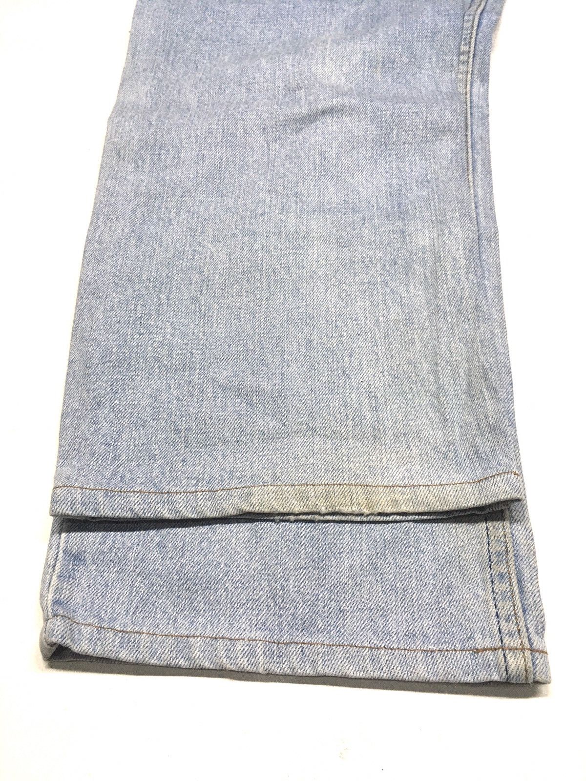 Levi's × Vintage Vintage 90s Levi’s 533 blue wash distressed denim Size US 29 - 7 Thumbnail
