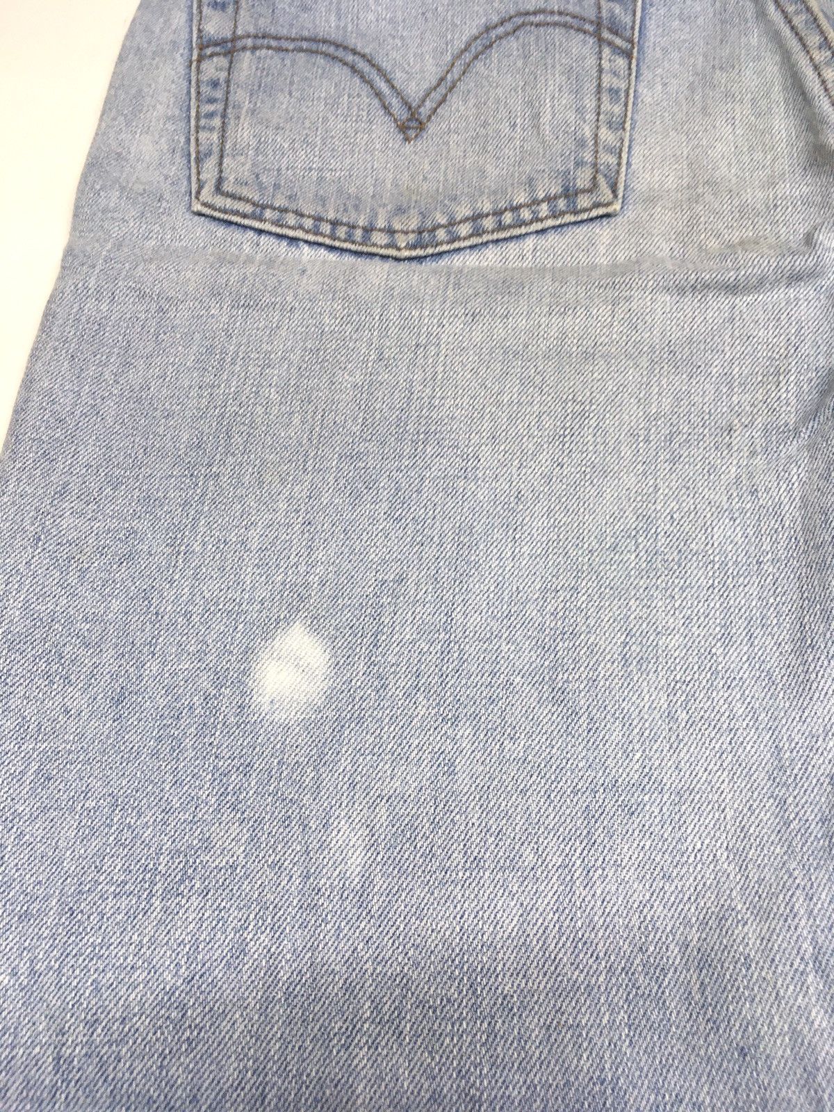 Levi's × Vintage Vintage 90s Levi’s 533 blue wash distressed denim Size US 29 - 9 Thumbnail