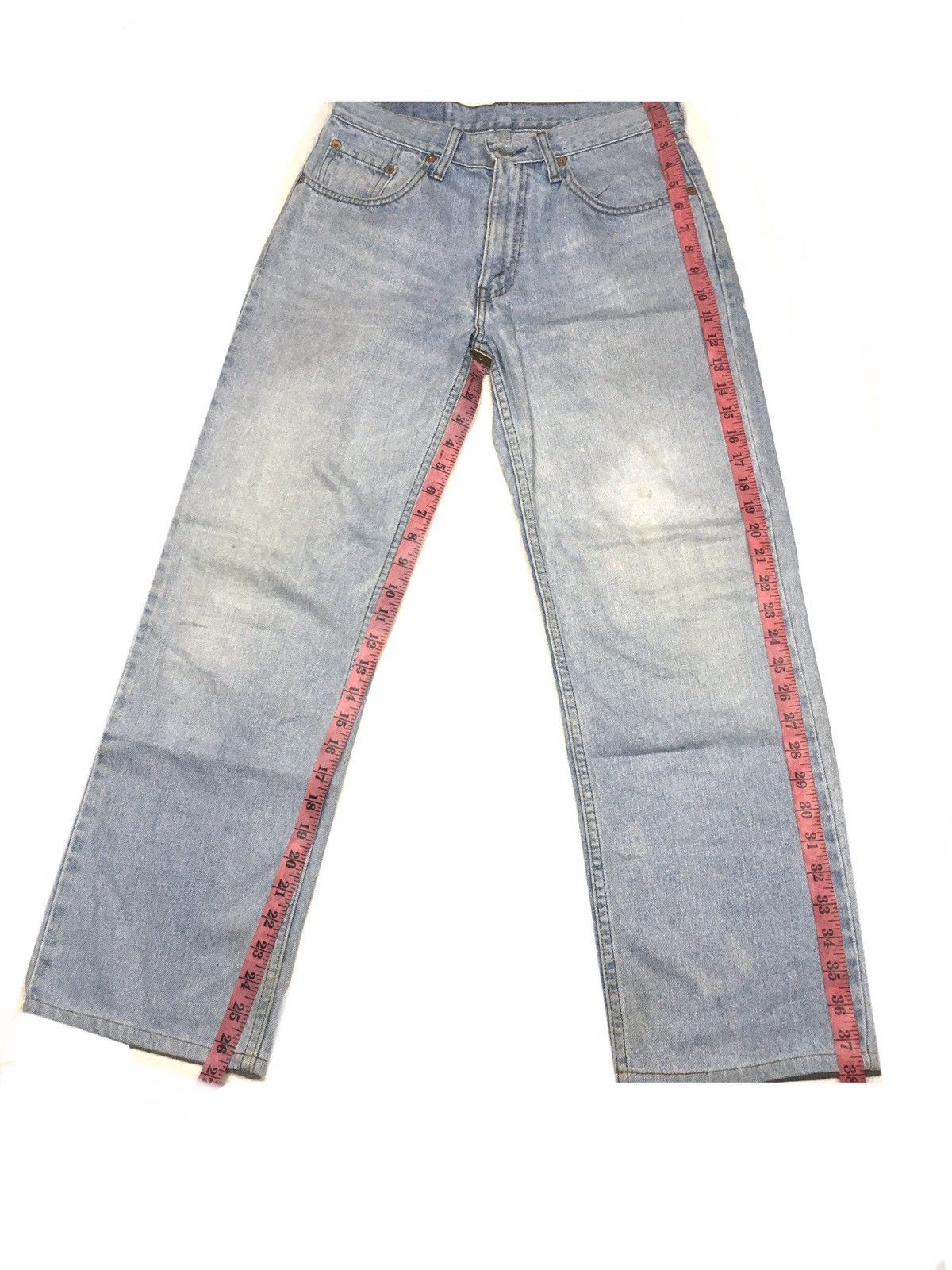 Levi's × Vintage Vintage 90s Levi’s 533 blue wash distressed denim Size US 29 - 2 Thumbnail