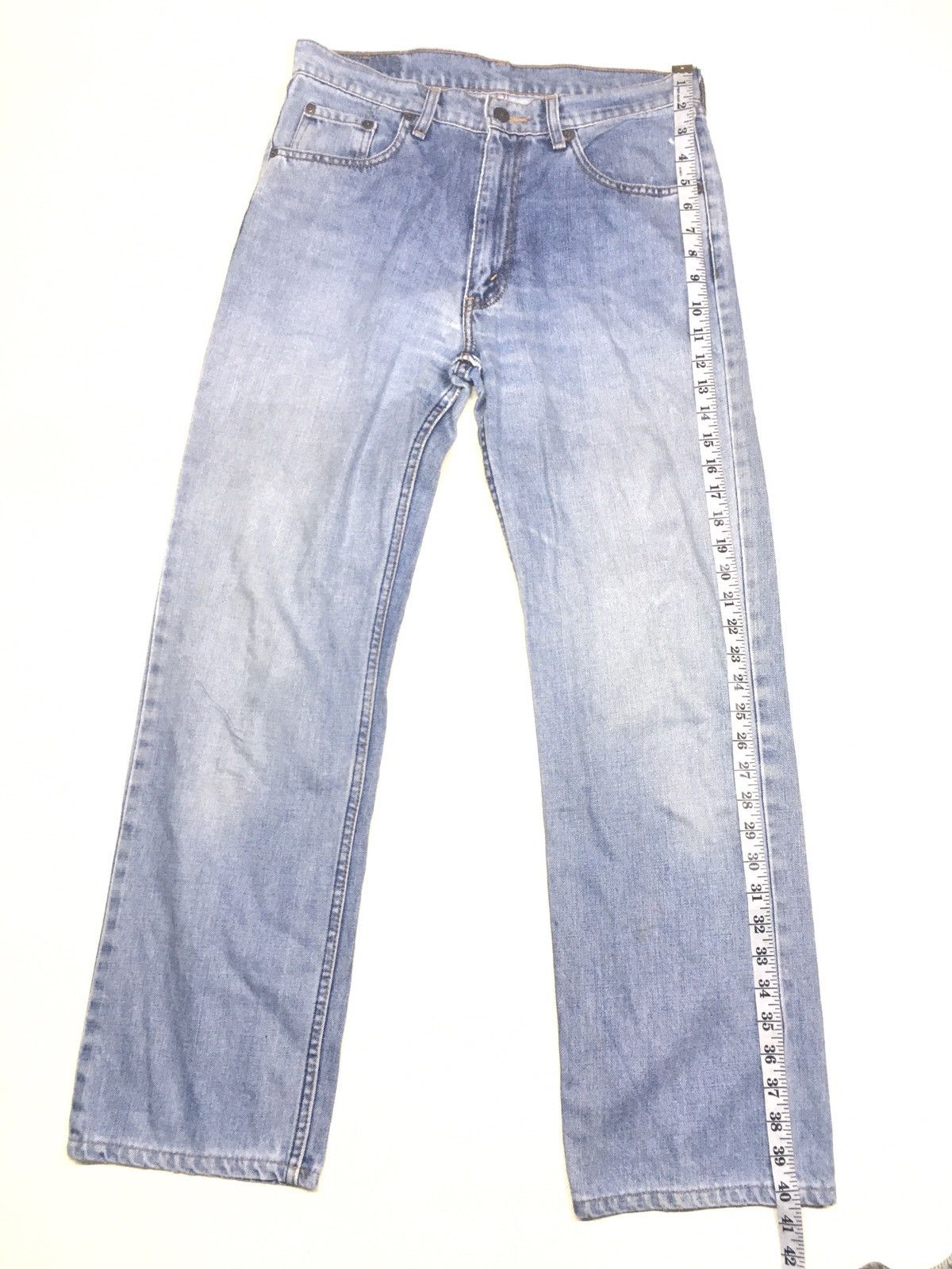 Levi's × Vintage Vintage 1994 Levi’s lot 508 blue wash distressed denim Size US 31 - 2 Thumbnail