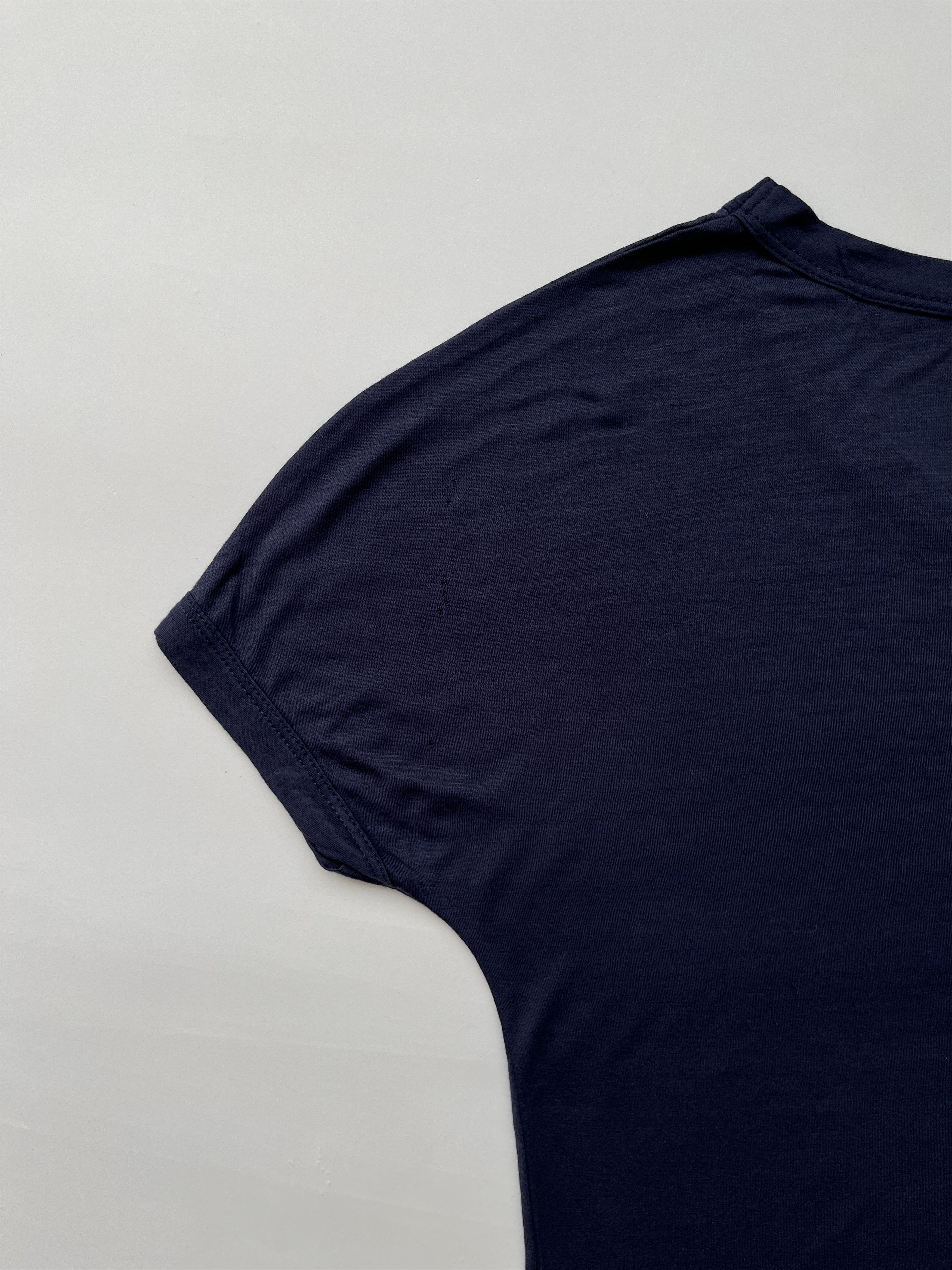 Haider Ackermann ⚡️QUICK SALE⚡️Haider Ackermann Navy Short Sleeve T-Shirt Size M / US 6-8 / IT 42-44 - 5 Thumbnail