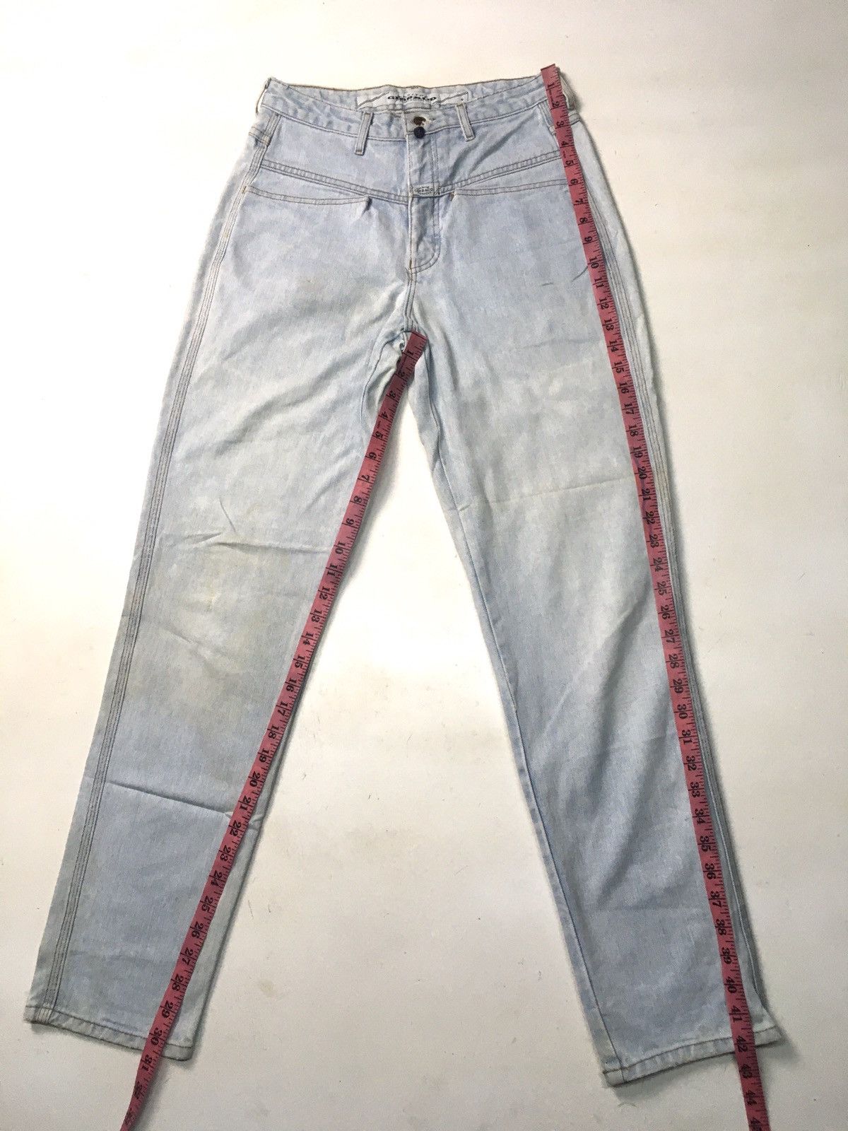 Marithe + Francois Girbaud × Vintage Vintage marithe girbaud Francois distressed denim Size US 28 / EU 44 - 2 Thumbnail