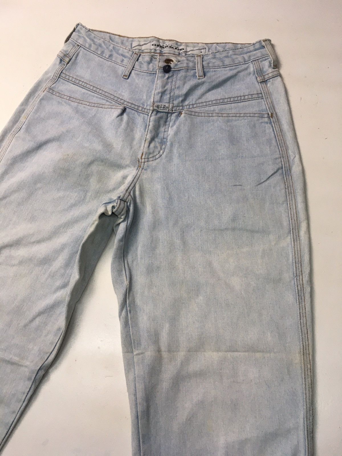 Marithe + Francois Girbaud × Vintage Vintage marithe girbaud Francois distressed denim Size US 28 / EU 44 - 10 Thumbnail