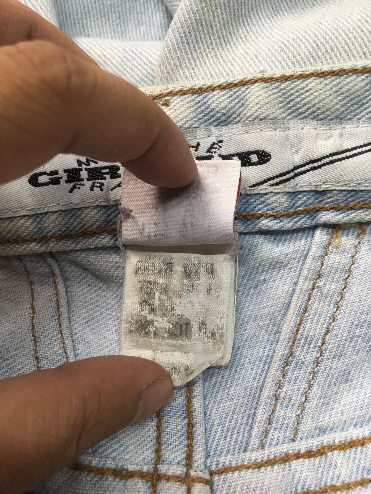 Marithe + Francois Girbaud × Vintage Vintage marithe girbaud Francois distressed denim Size US 28 / EU 44 - 16 Thumbnail