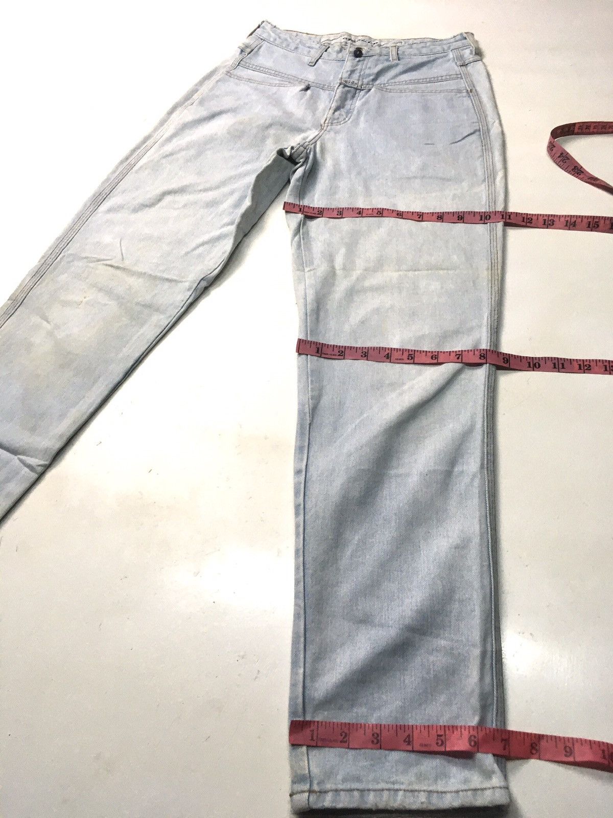 Marithe + Francois Girbaud × Vintage Vintage marithe girbaud Francois distressed denim Size US 28 / EU 44 - 4 Thumbnail