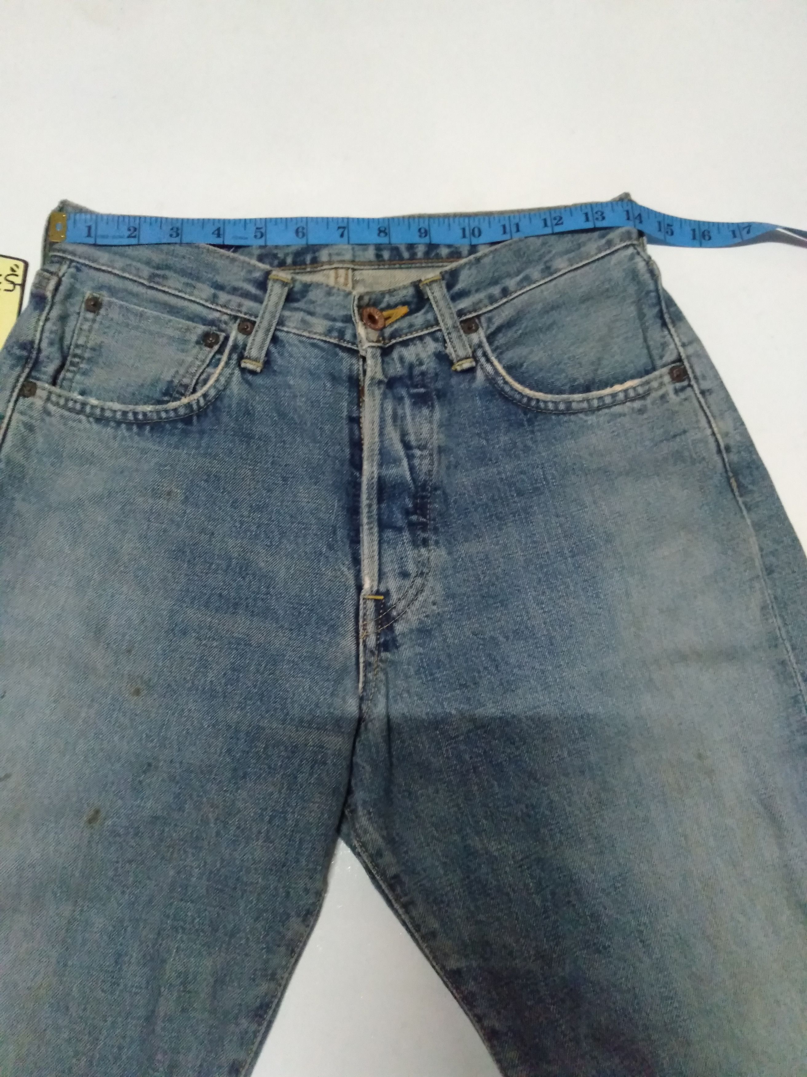 Edwin × Japanese Brand × Vintage vintage Edwin lot 505x distressed selvedge jeans Japan Size US 28 / EU 44 - 3 Thumbnail