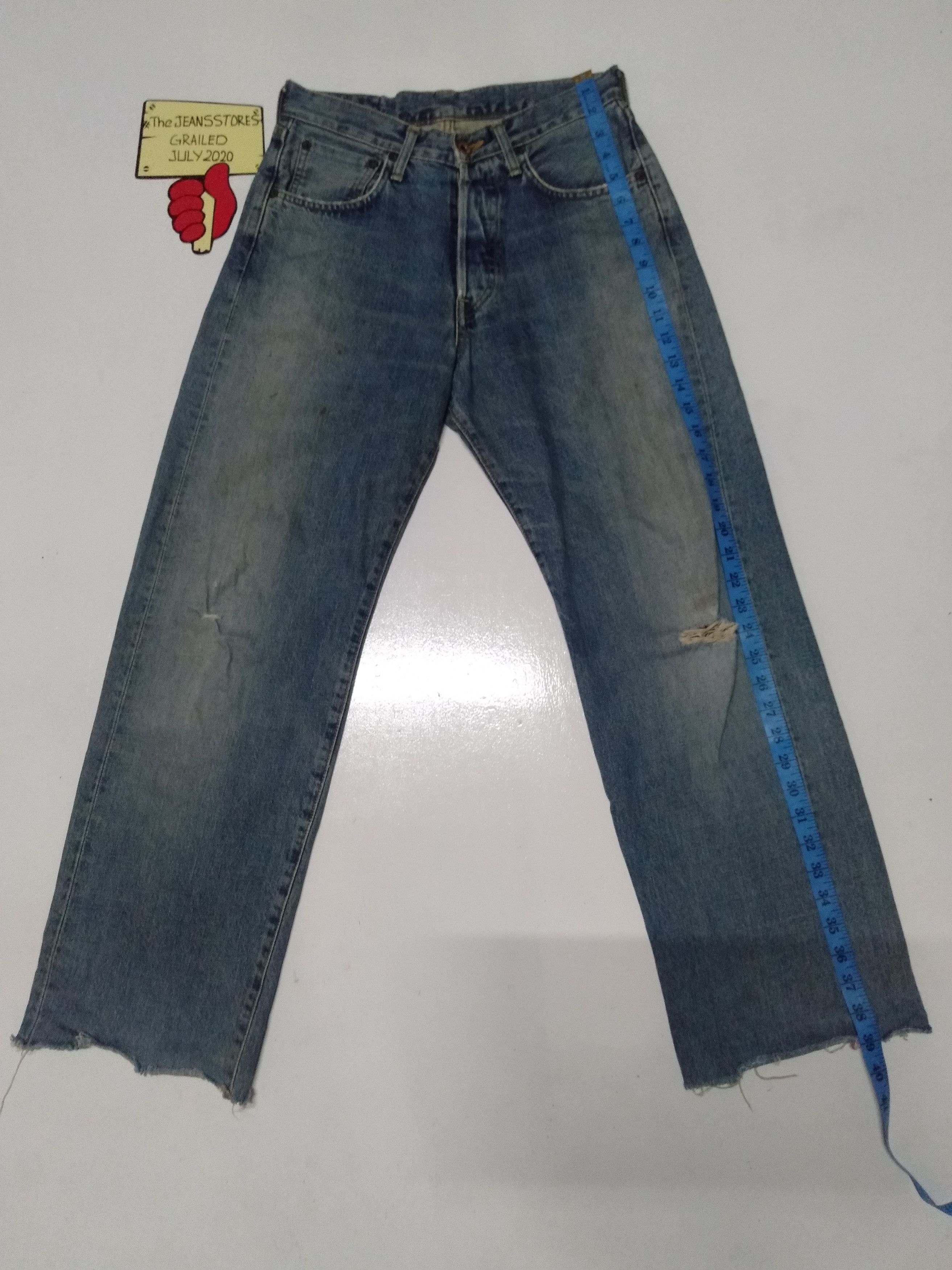 Edwin × Japanese Brand × Vintage vintage Edwin lot 505x distressed selvedge jeans Japan Size US 28 / EU 44 - 2 Thumbnail