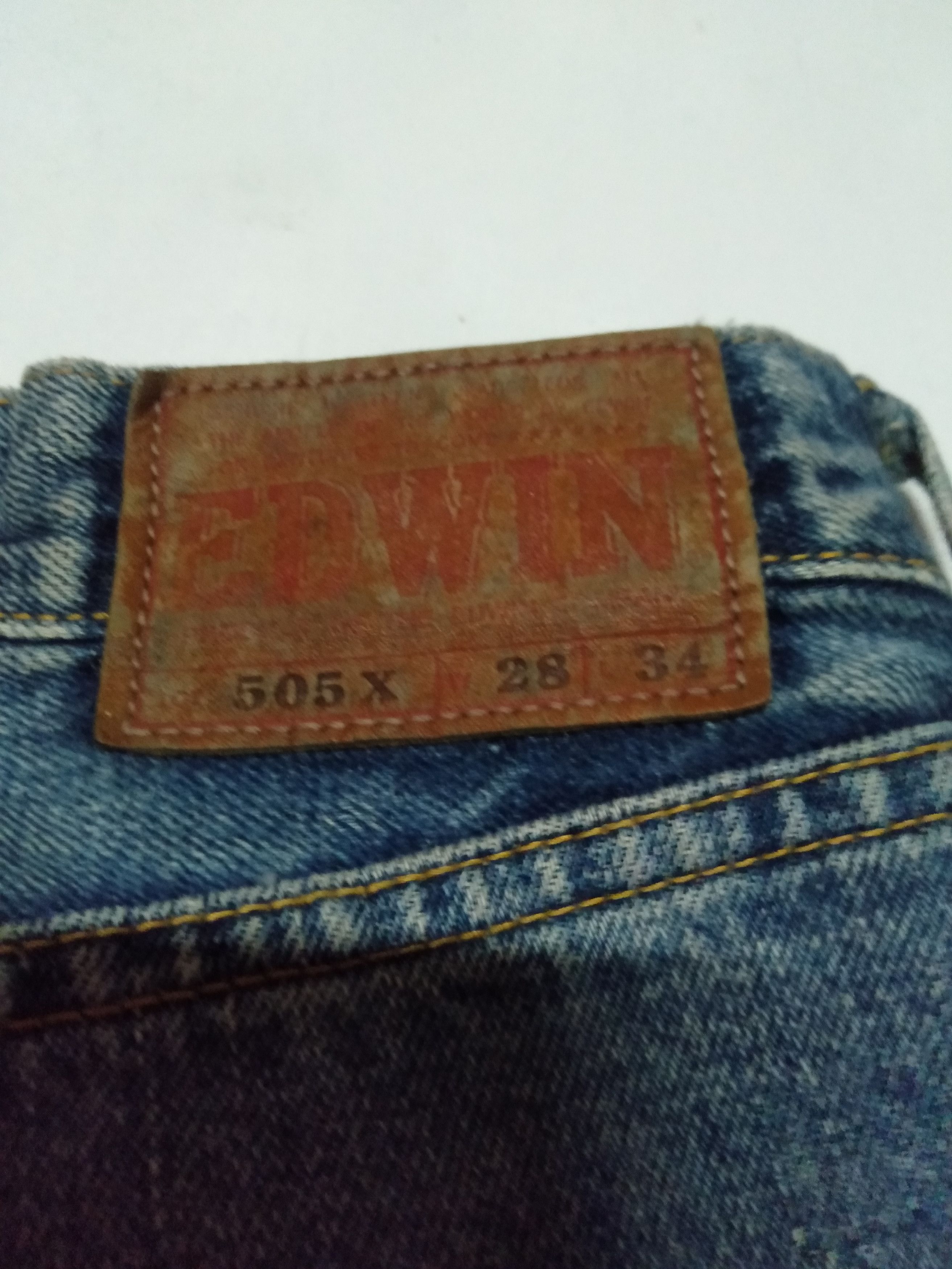 Edwin × Japanese Brand × Vintage vintage Edwin lot 505x distressed selvedge jeans Japan Size US 28 / EU 44 - 8 Thumbnail