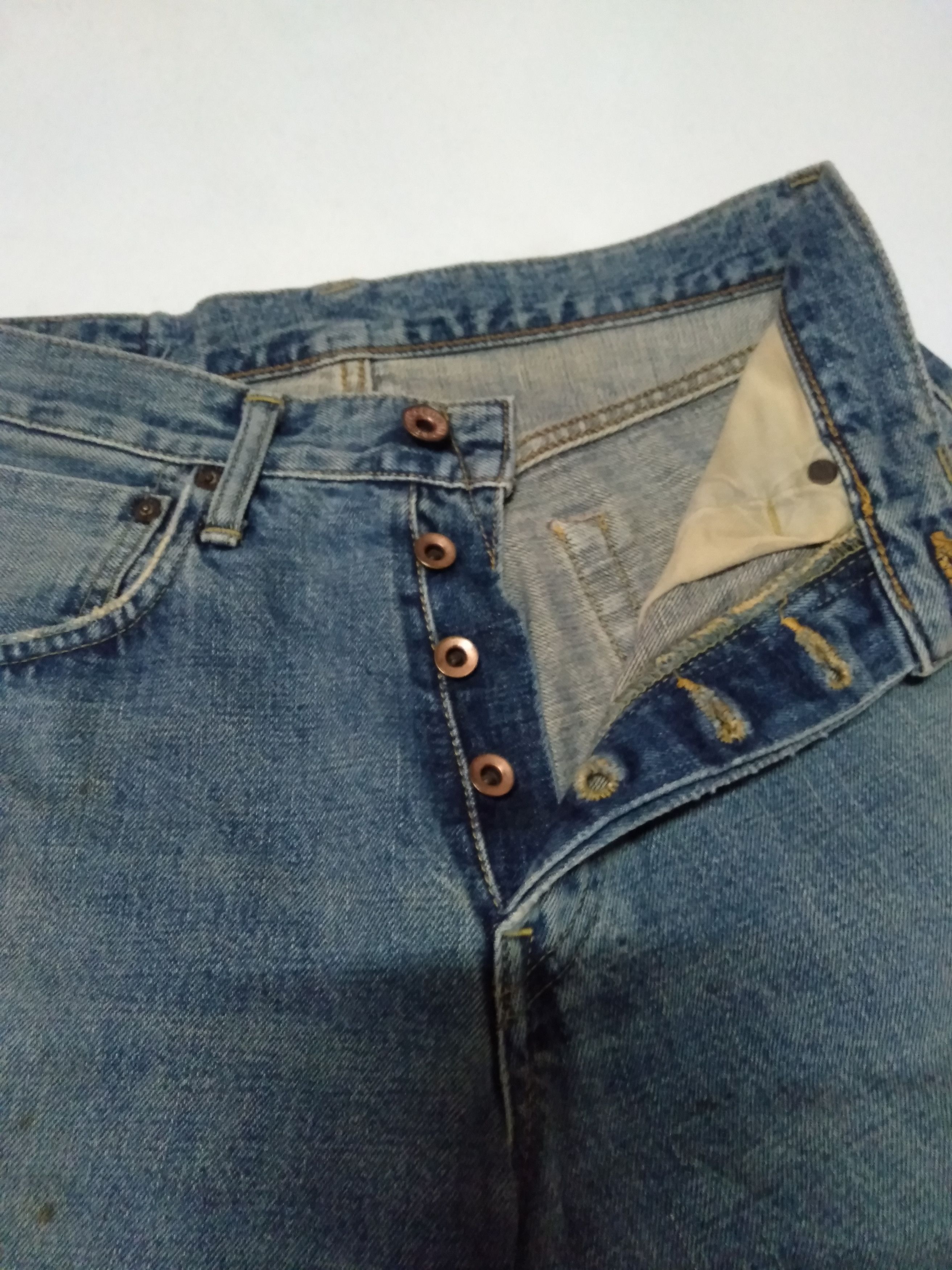Edwin × Japanese Brand × Vintage vintage Edwin lot 505x distressed selvedge jeans Japan Size US 28 / EU 44 - 5 Thumbnail