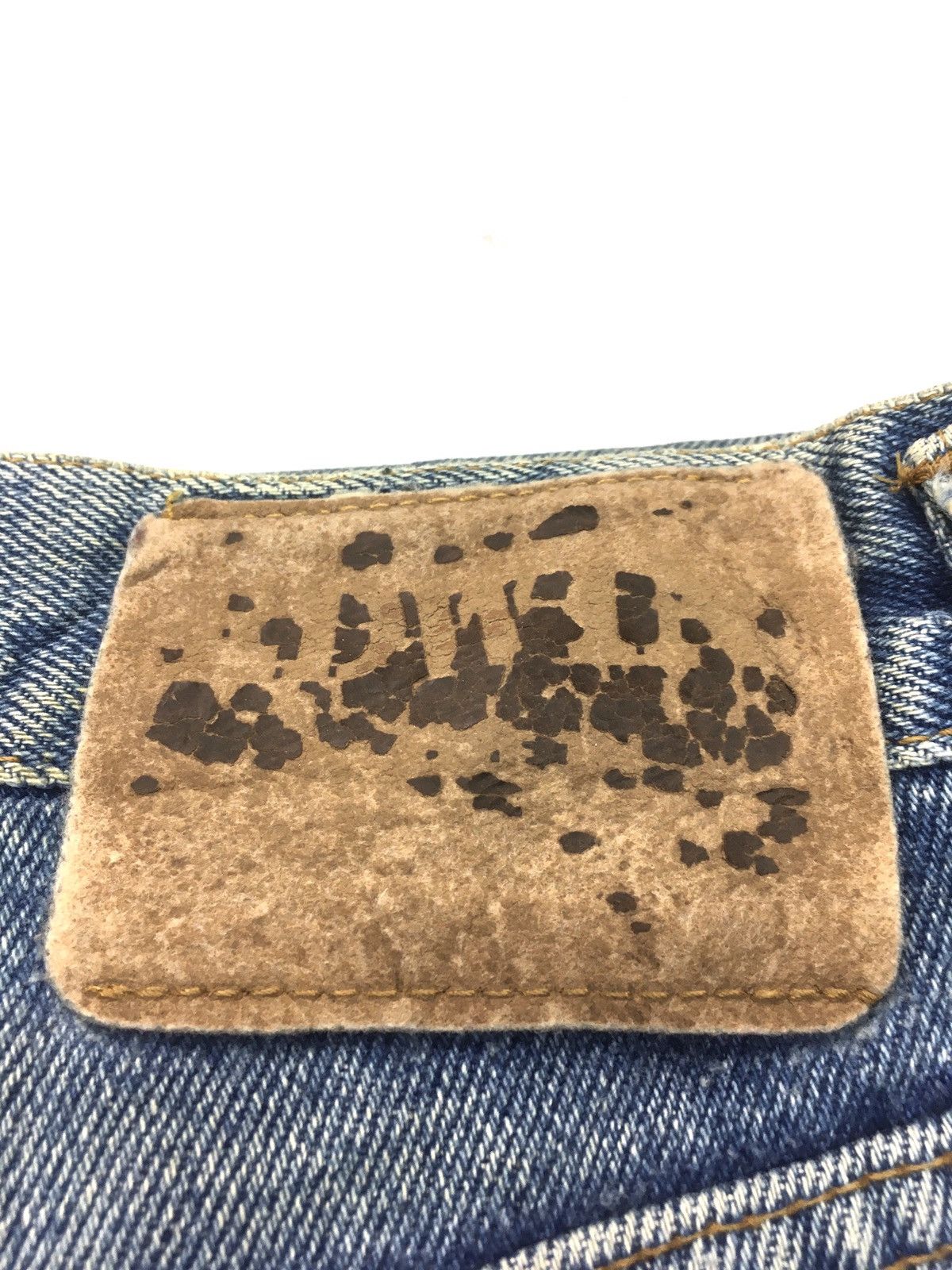 Edwin × Vintage vintage Edwin rusty blue wash distresed denim made in italy Size US 29 - 18 Thumbnail