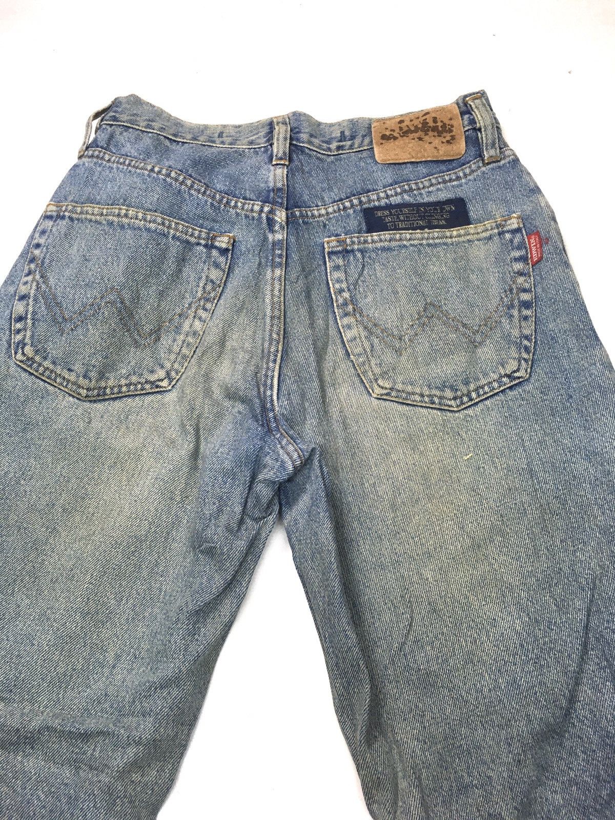 Edwin × Vintage vintage Edwin rusty blue wash distresed denim made in italy Size US 29 - 6 Thumbnail