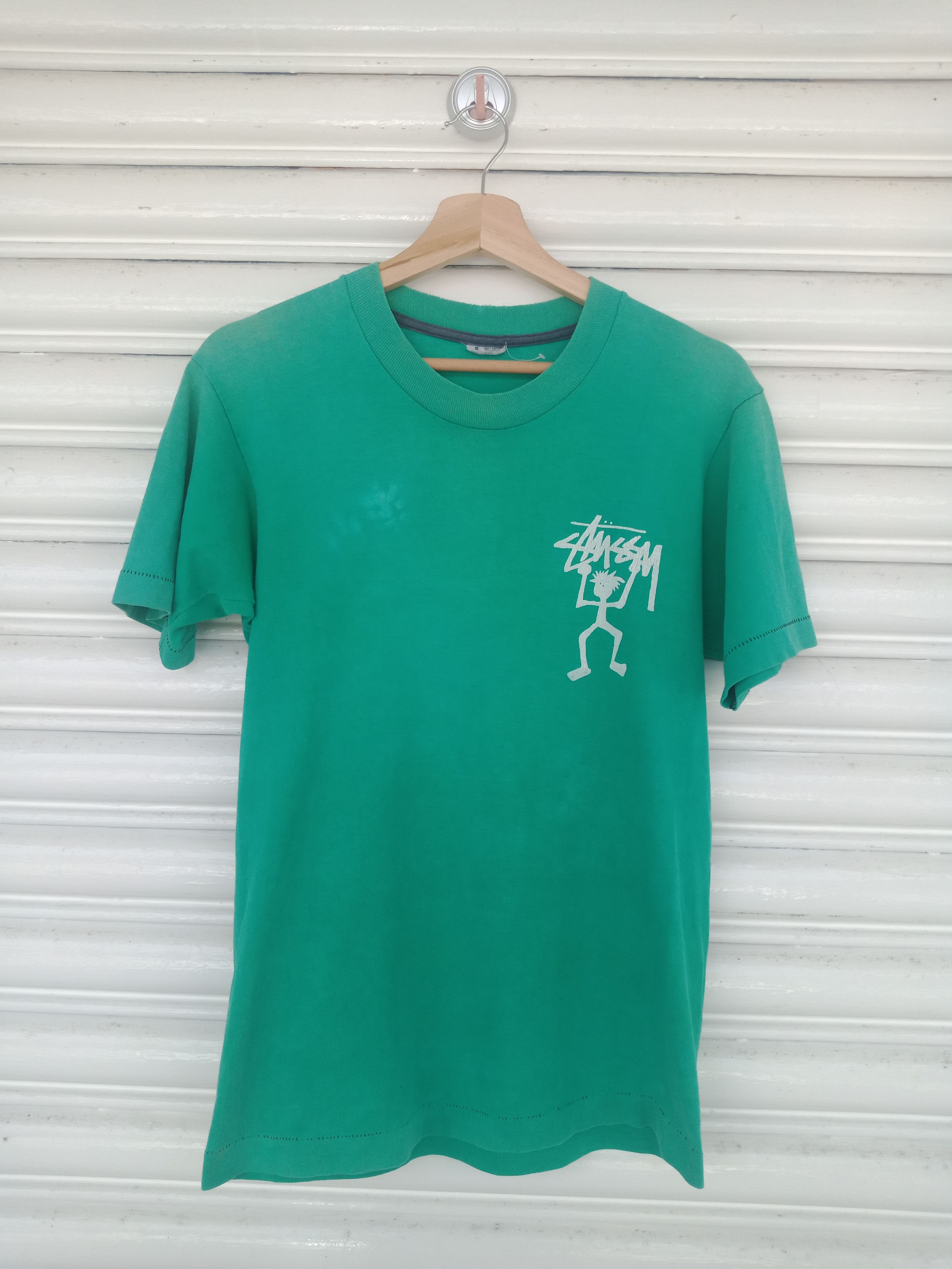 Stussy Vintage 90s Iconic Logo Stussy Spellout Made In USA Size US S / EU 44-46 / 1 - 2 Thumbnail