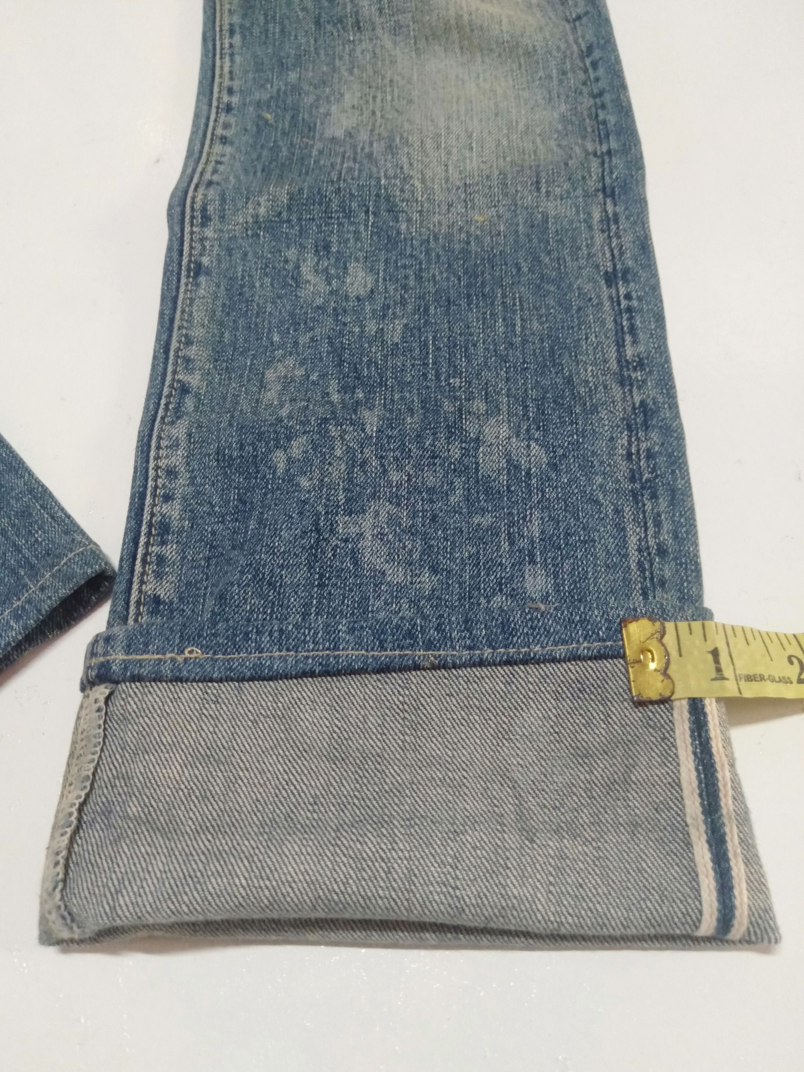 Vintage vintage selvage go to Hollywood art painting skinny fit Size US 30 / EU 46 - 8 Thumbnail