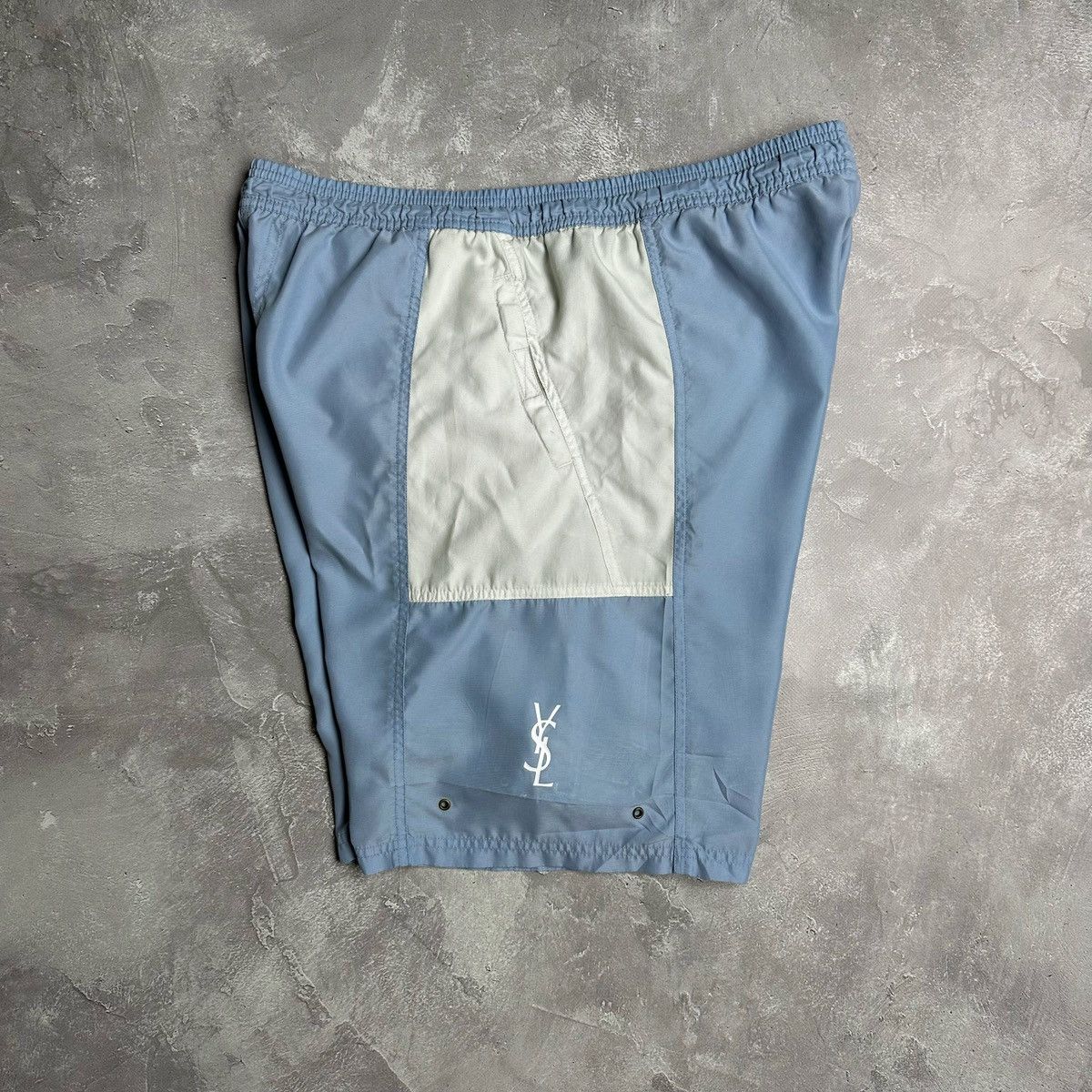 Yves Saint Laurent Vintage Yves Saint Lauren Shorts Big Logo YSL Summer Mens Size US 32 / EU 48 - 4 Thumbnail