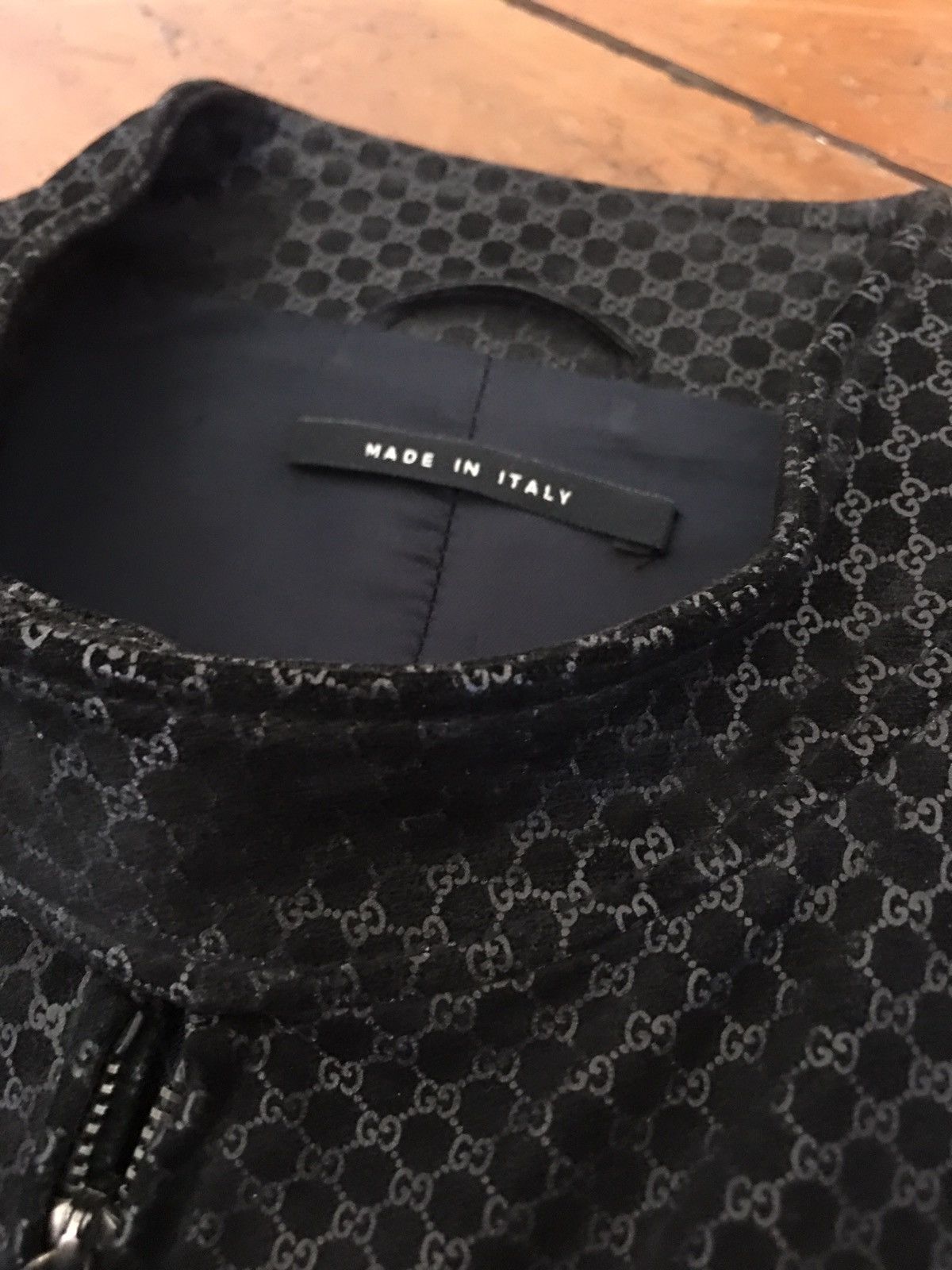Gucci RARE Gucci monogram moto jacket Size US S / EU 44-46 / 1 - 6 Thumbnail