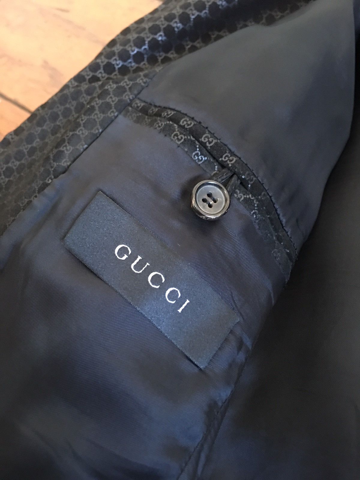 Gucci RARE Gucci monogram moto jacket Size US S / EU 44-46 / 1 - 7 Thumbnail