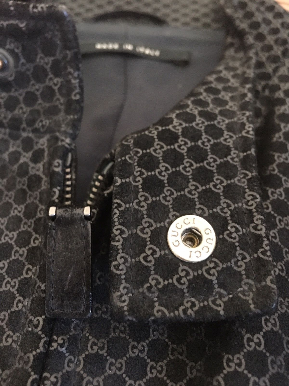 Gucci RARE Gucci monogram moto jacket Size US S / EU 44-46 / 1 - 4 Thumbnail