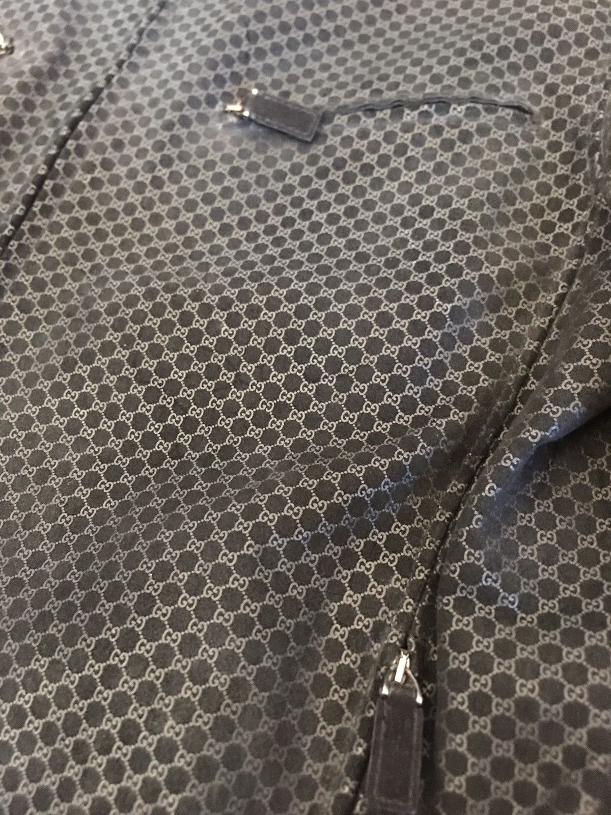 Gucci RARE Gucci monogram moto jacket Size US S / EU 44-46 / 1 - 3 Thumbnail