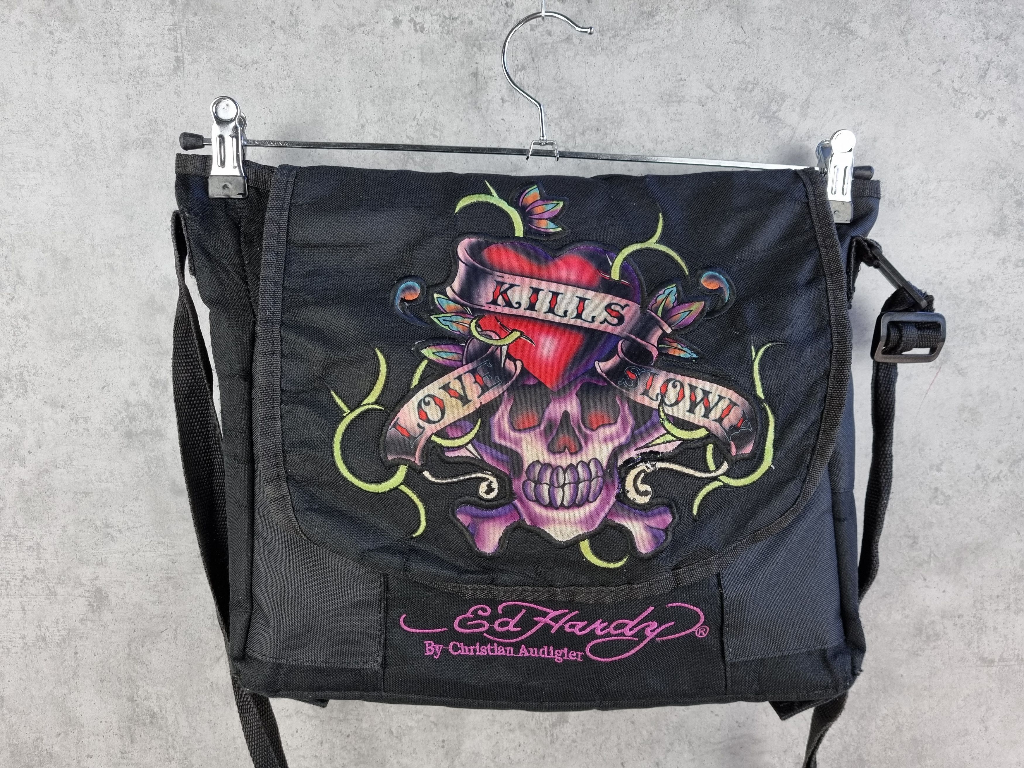 Christian Audigier × Ed Hardy Vintage ED HARDY Cross Body Bag Size ONE SIZE - 2 Thumbnail