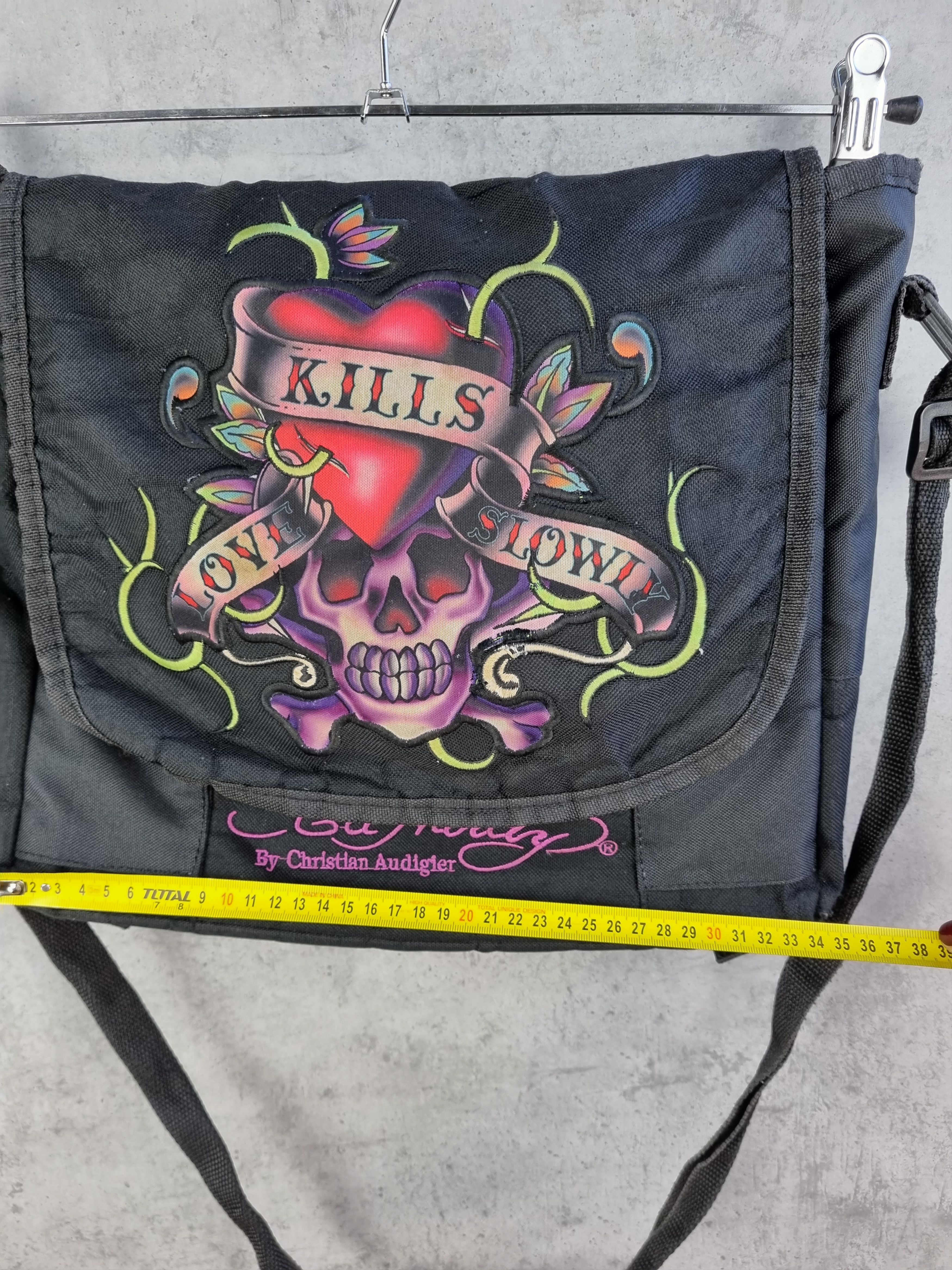 Christian Audigier × Ed Hardy Vintage ED HARDY Cross Body Bag Size ONE SIZE - 6 Thumbnail