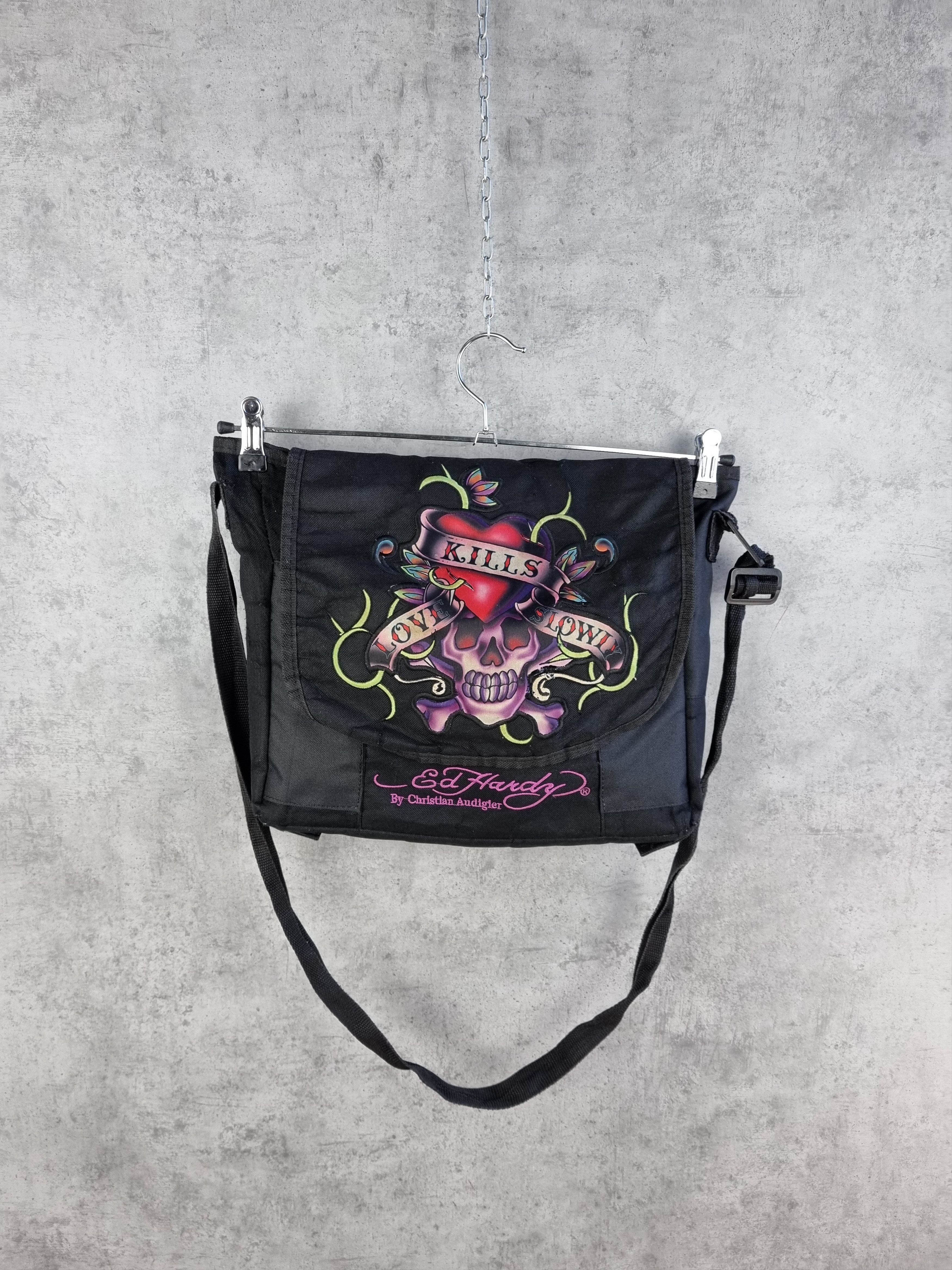 Christian Audigier × Ed Hardy Vintage ED HARDY Cross Body Bag Size ONE SIZE - 19 Thumbnail