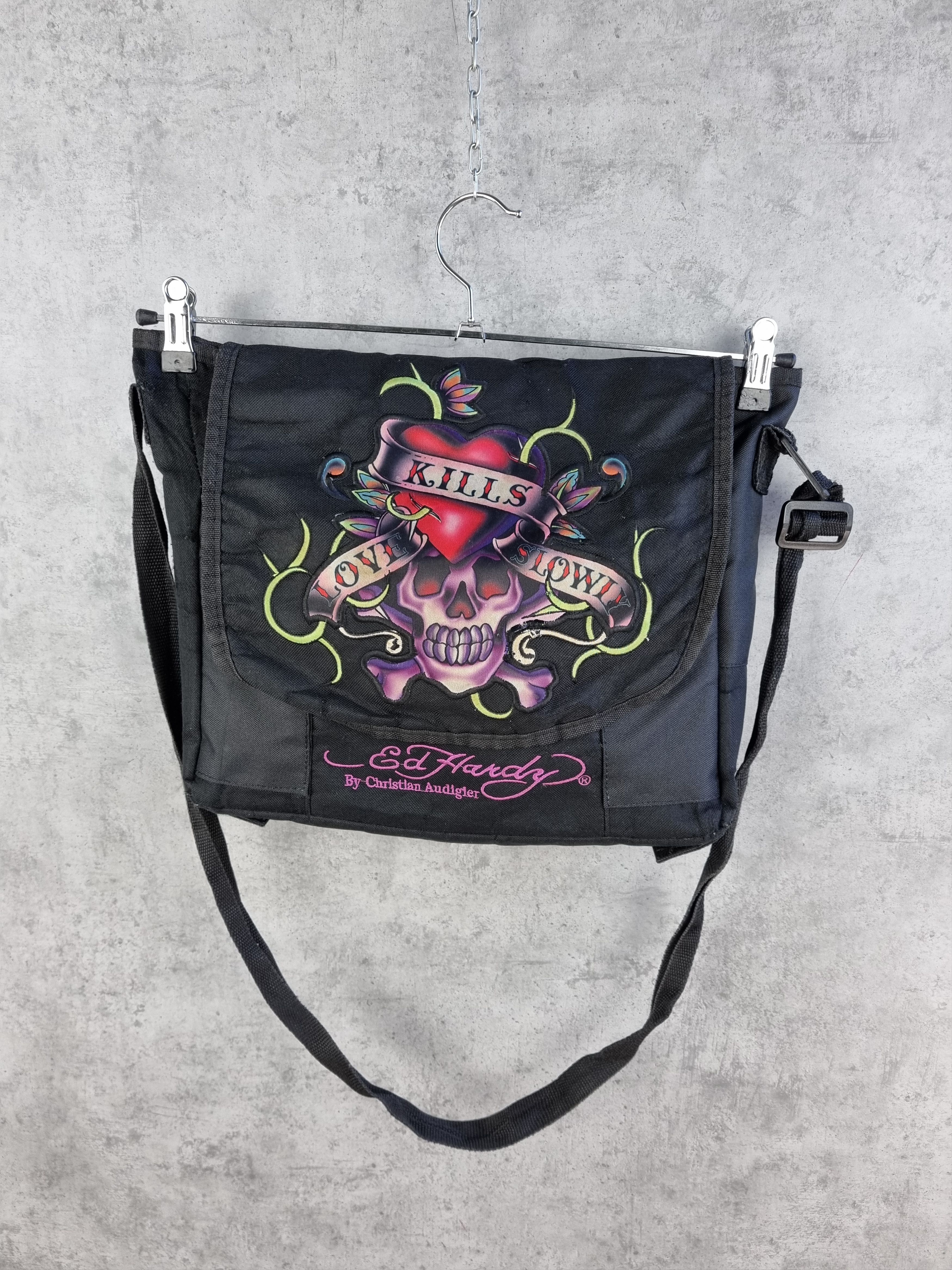 Christian Audigier × Ed Hardy Vintage ED HARDY Cross Body Bag Size ONE SIZE - 1 Thumbnail