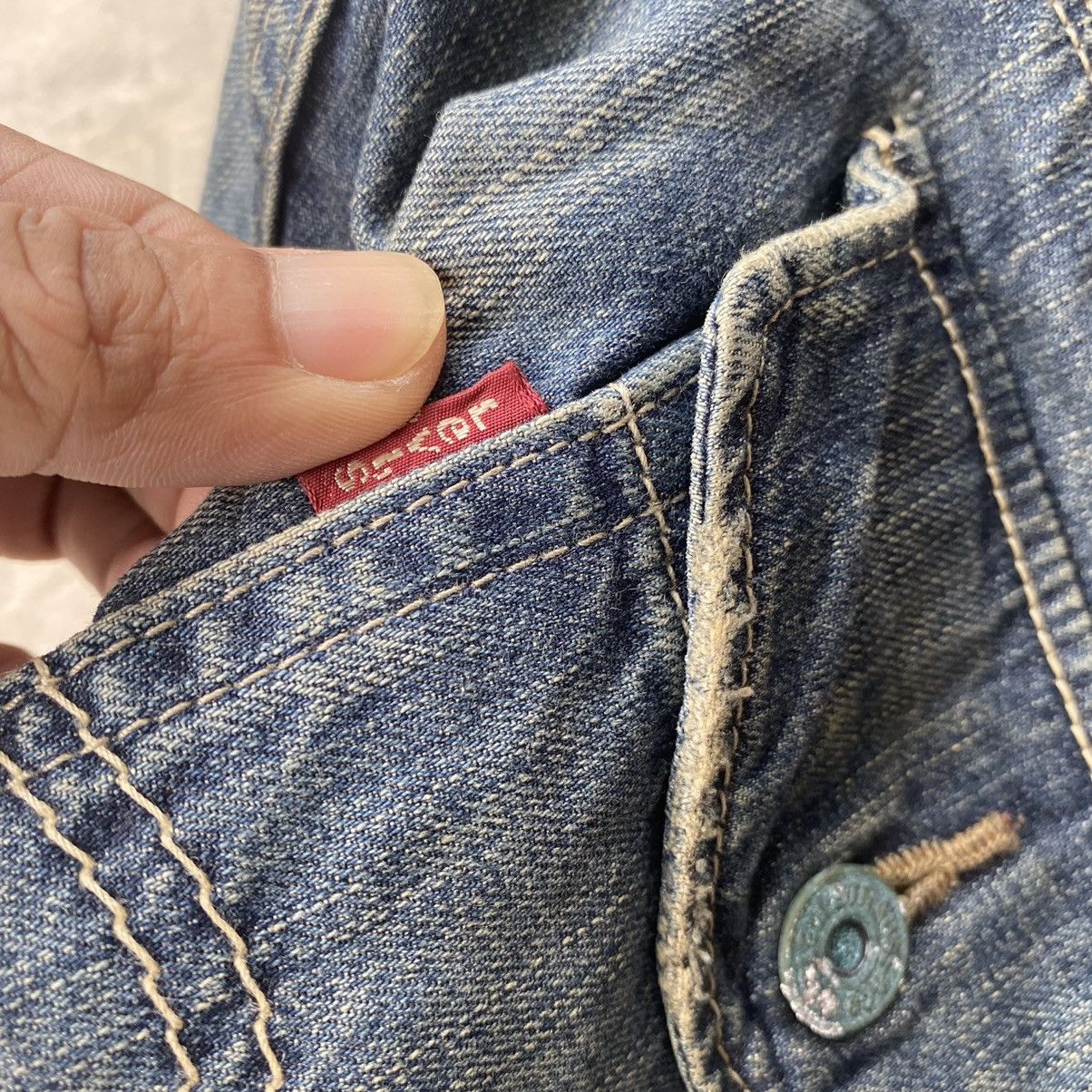 Levi's × Vintage Vintage Levis 202 distressed denim sun faded Size US 31 - 9 Thumbnail