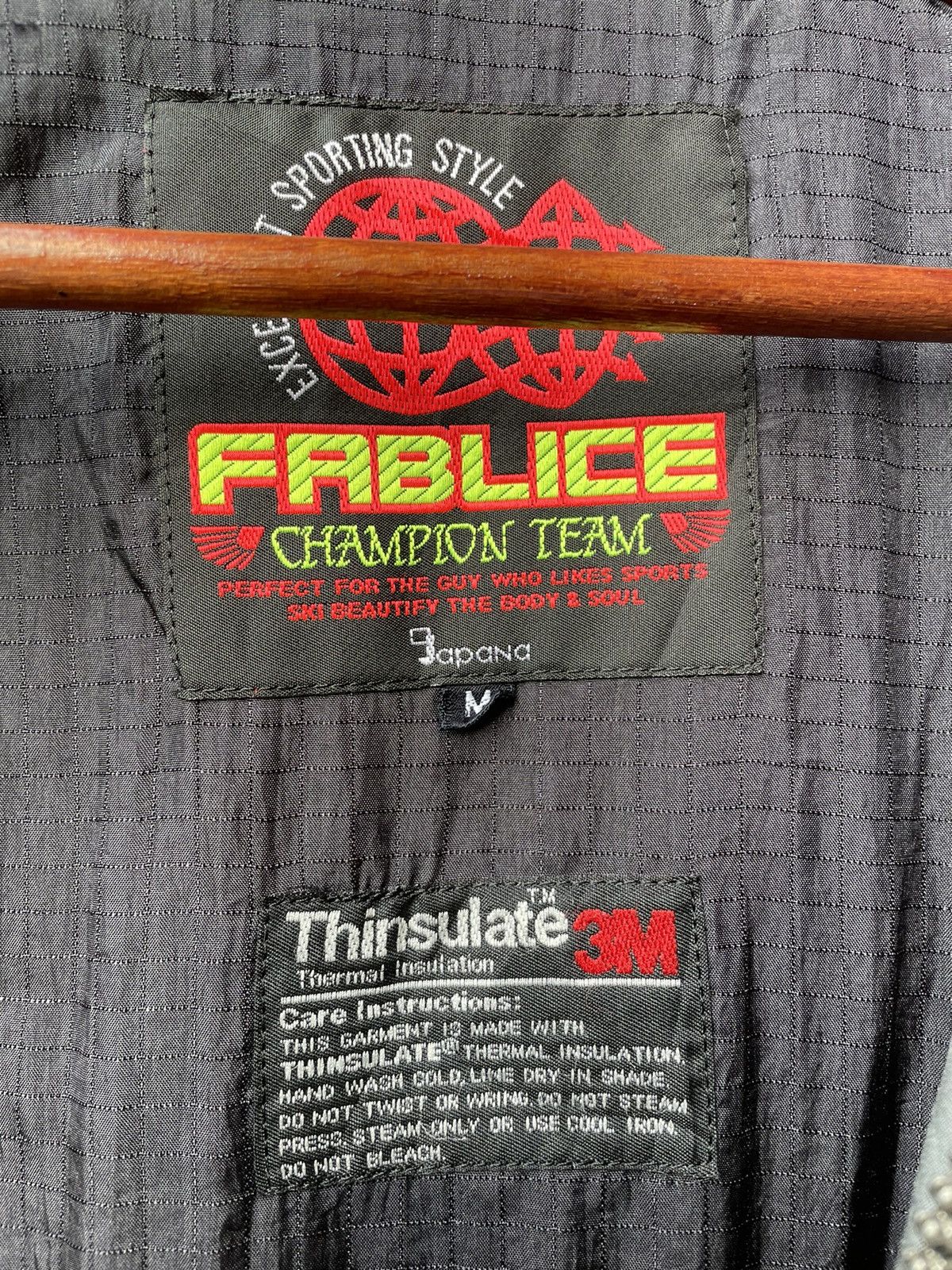 Japanese Brand FABLICE CHAMPION TEAM SKI JACKET Size US M / EU 48-50 / 2 - 7 Thumbnail