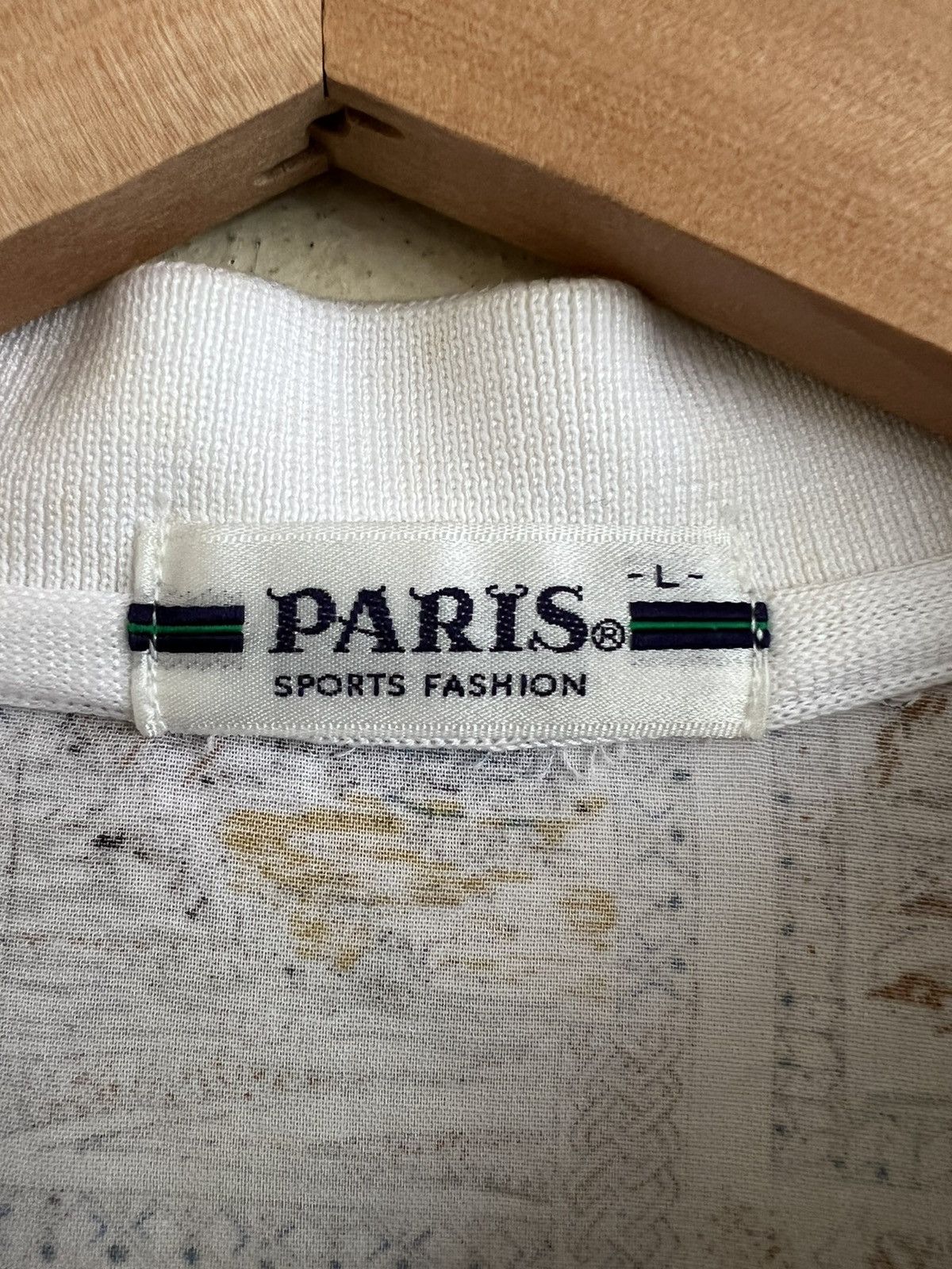 Other × Vintage Vintage Paris Sport Fashion button up shirt Size US L / EU 52-54 / 3 - 5 Thumbnail
