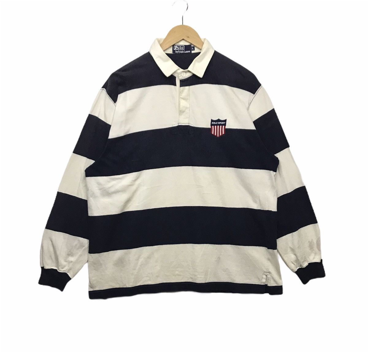 Polo Ralph Lauren Polo Sport Polo K Swiss Polo Ralph Lauren Polo Rugby Shirt Size US L / EU 52-54 / 3 - 1 Thumbnail