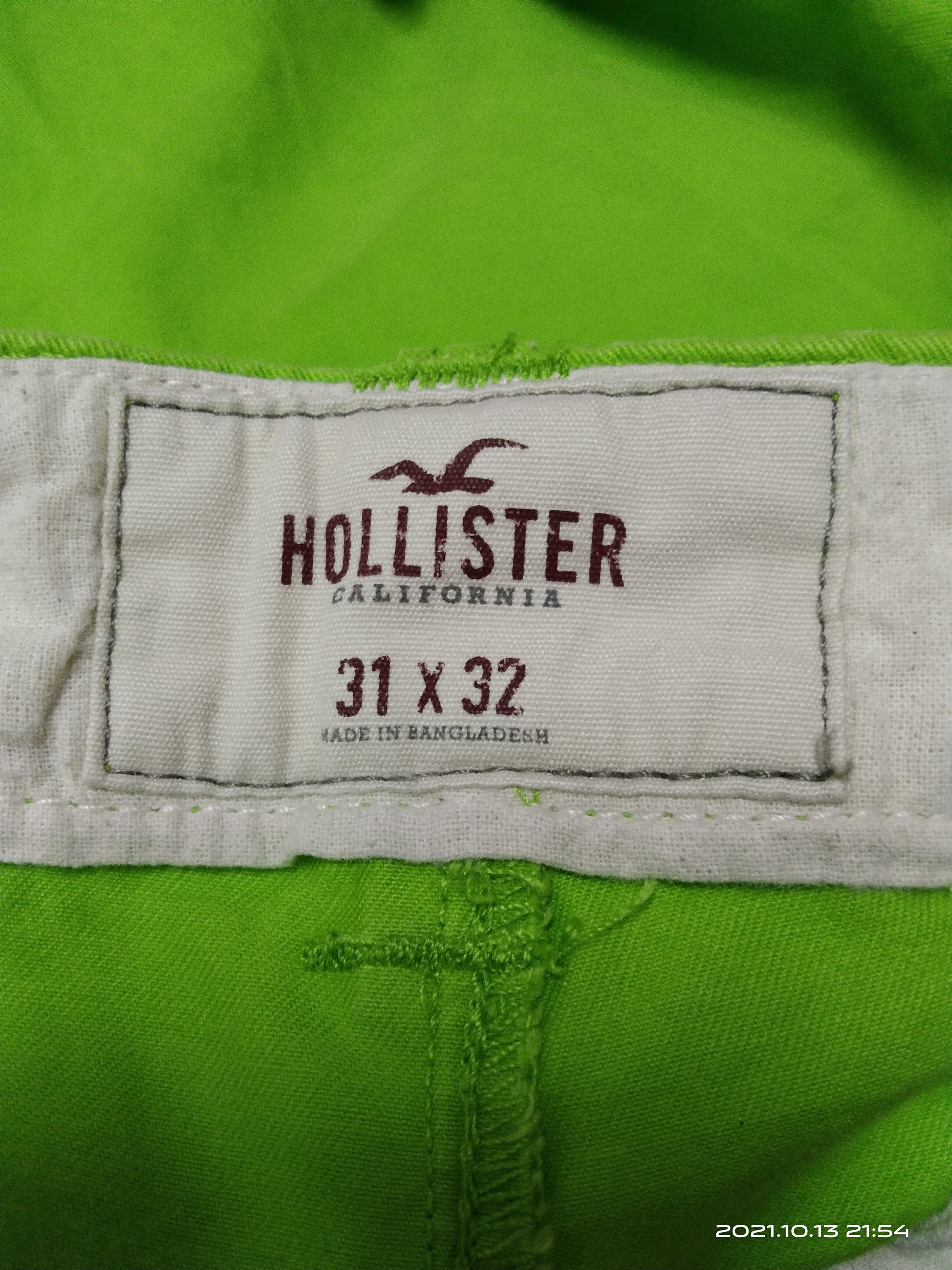 Japanese Brand JAPANESE BRAND GREEN KERMIT THE FROG CASUAL PANTS HOLLISTER Size US 31 - 7 Thumbnail