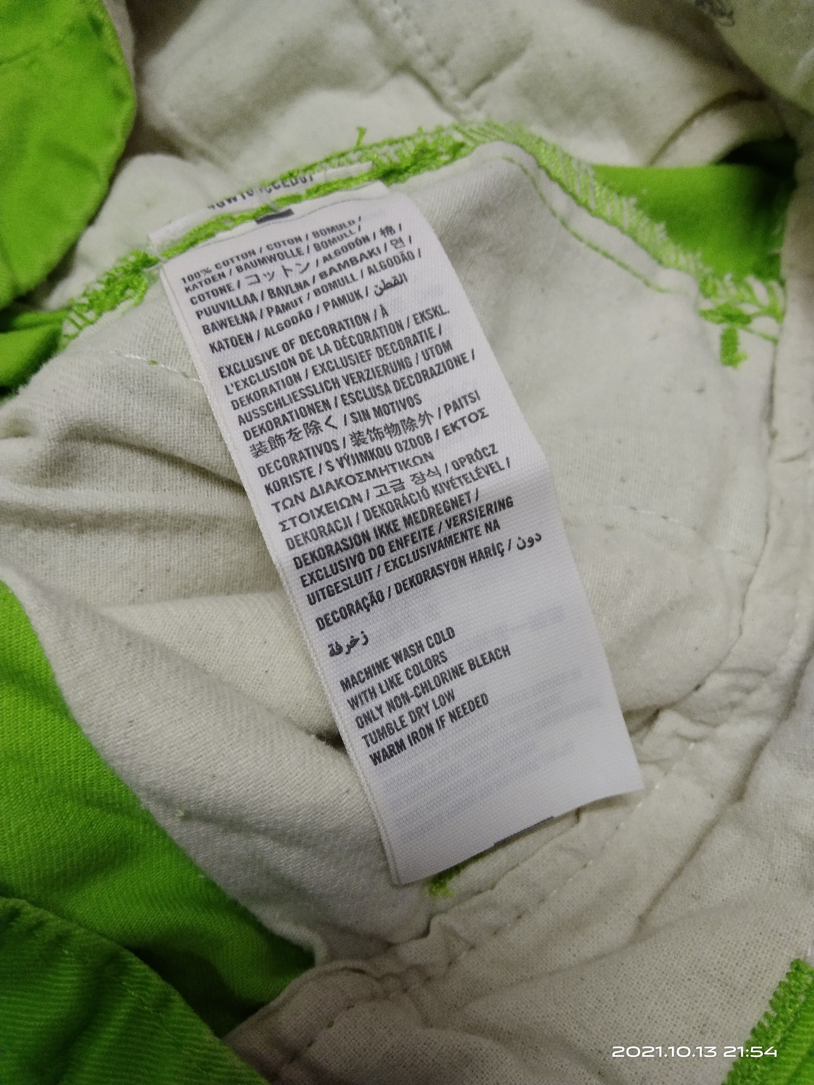 Japanese Brand JAPANESE BRAND GREEN KERMIT THE FROG CASUAL PANTS HOLLISTER Size US 31 - 6 Thumbnail