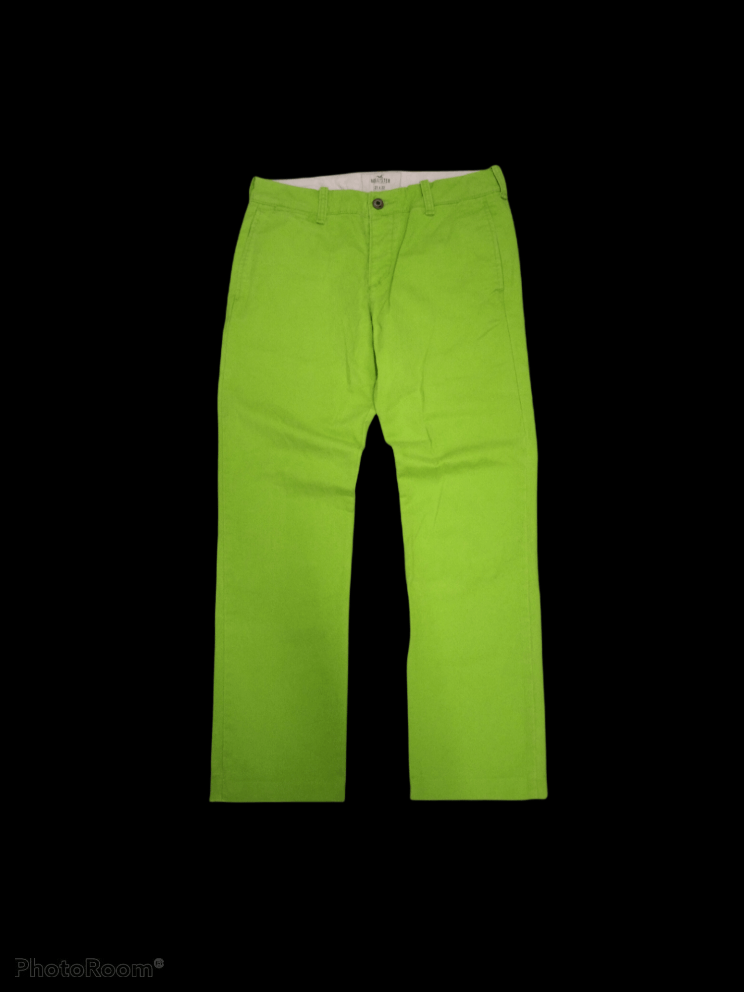 image of Green Kermit The Frog Casual Pants Hollister, Men's (Size 31)