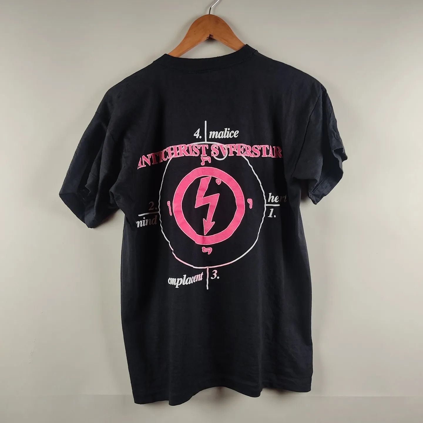 Band Tees × Marilyn Manson × Vintage 1996 Marilyn Manson Antichrist Superstar Jesus Christ 90's Size US L / EU 52-54 / 3 - 2 Thumbnail