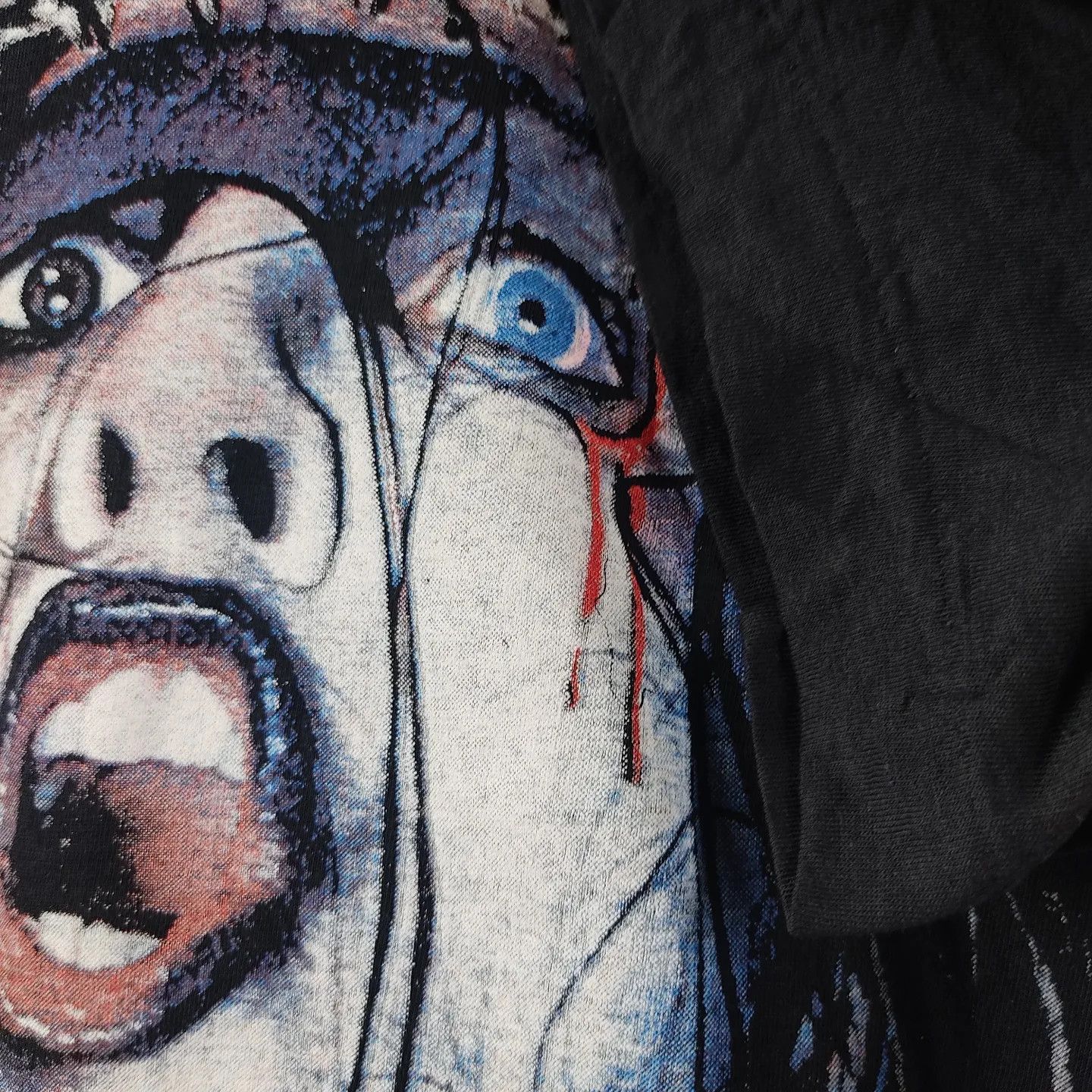 Band Tees × Marilyn Manson × Vintage 1996 Marilyn Manson Antichrist Superstar Jesus Christ 90's Size US L / EU 52-54 / 3 - 5 Thumbnail