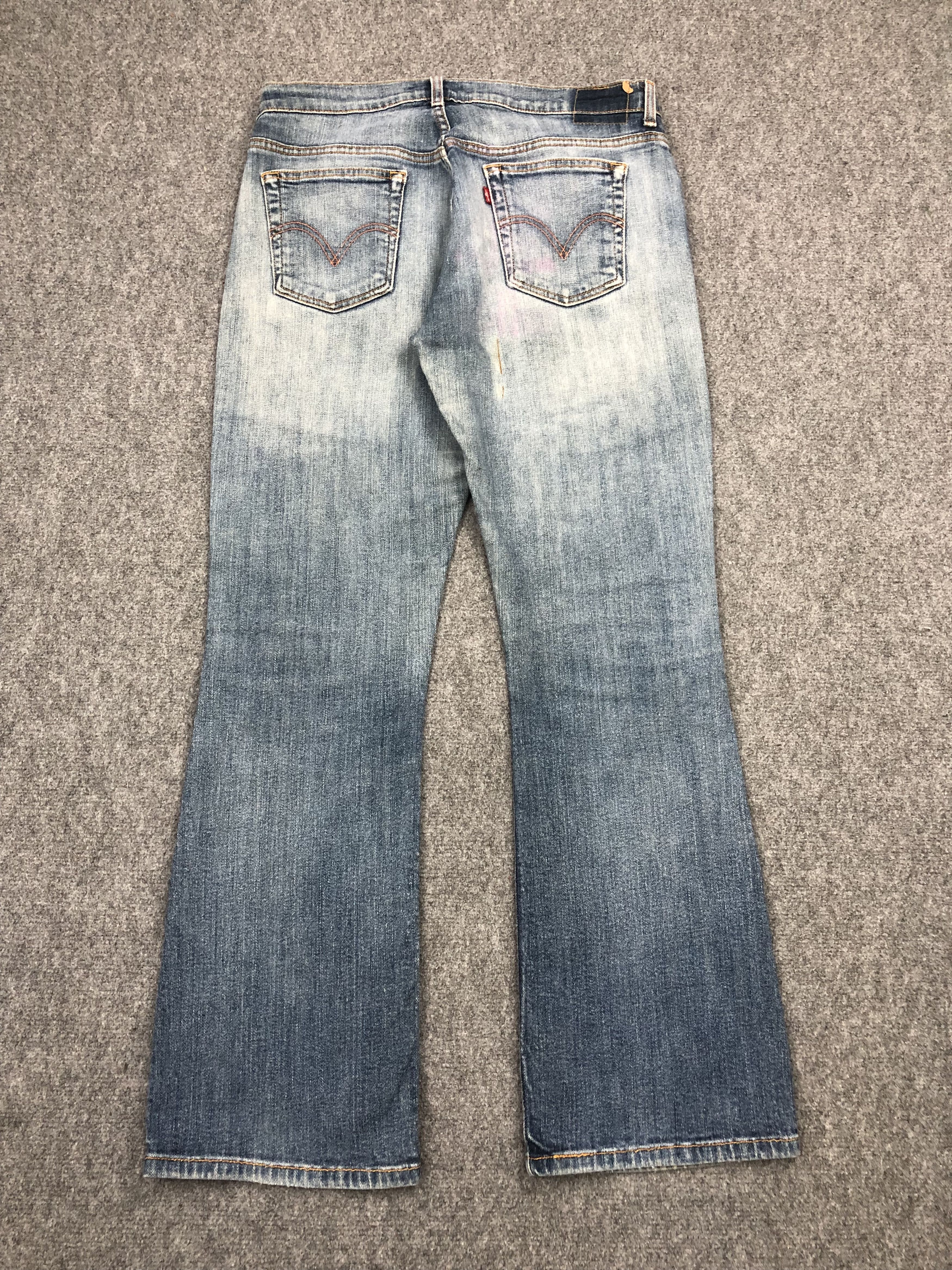 Levi's Vintage Levis 515 Flared Bootcut Denim DP1332 Size US 35 - 3 Thumbnail