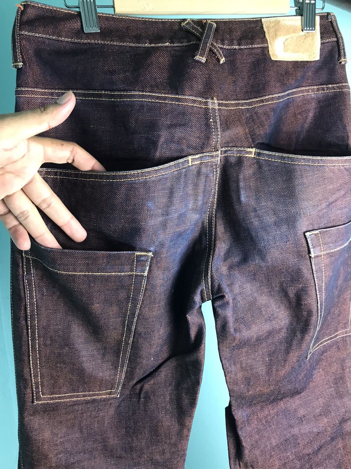 Vintage Beauty:Beast rabbit Pocket Jeans