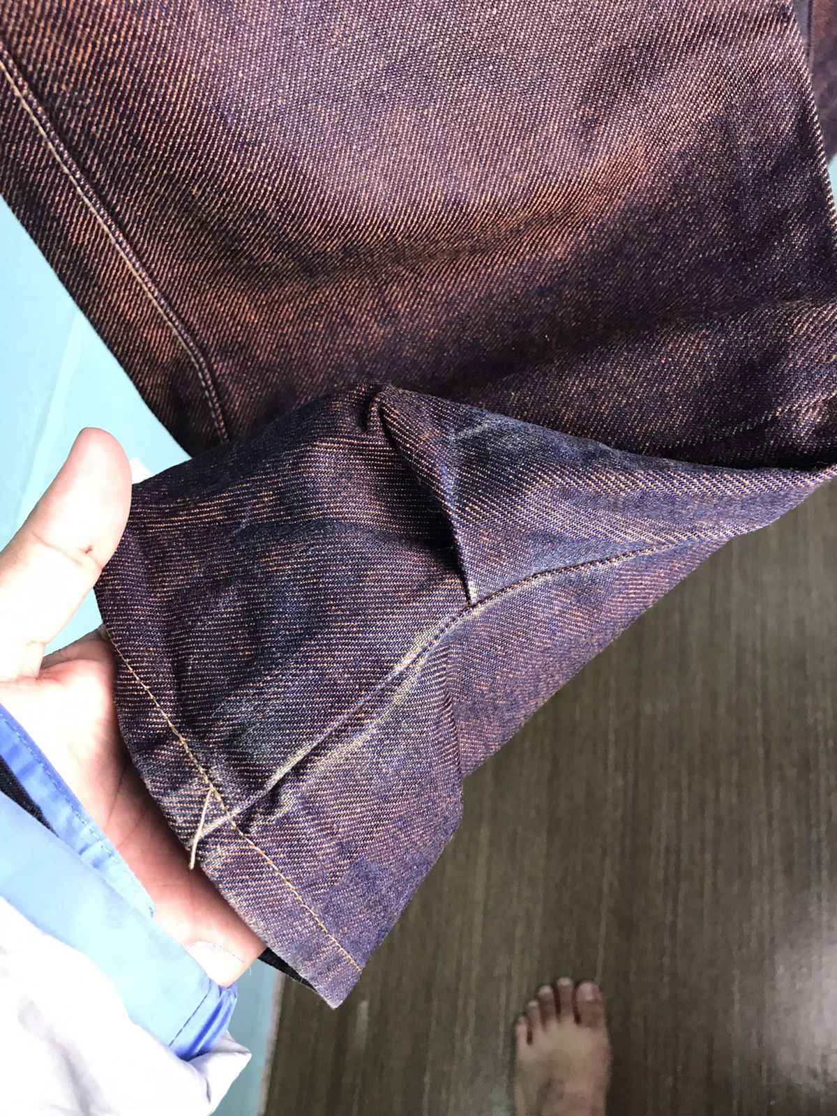 Vintage Beauty:Beast rabbit Pocket Jeans