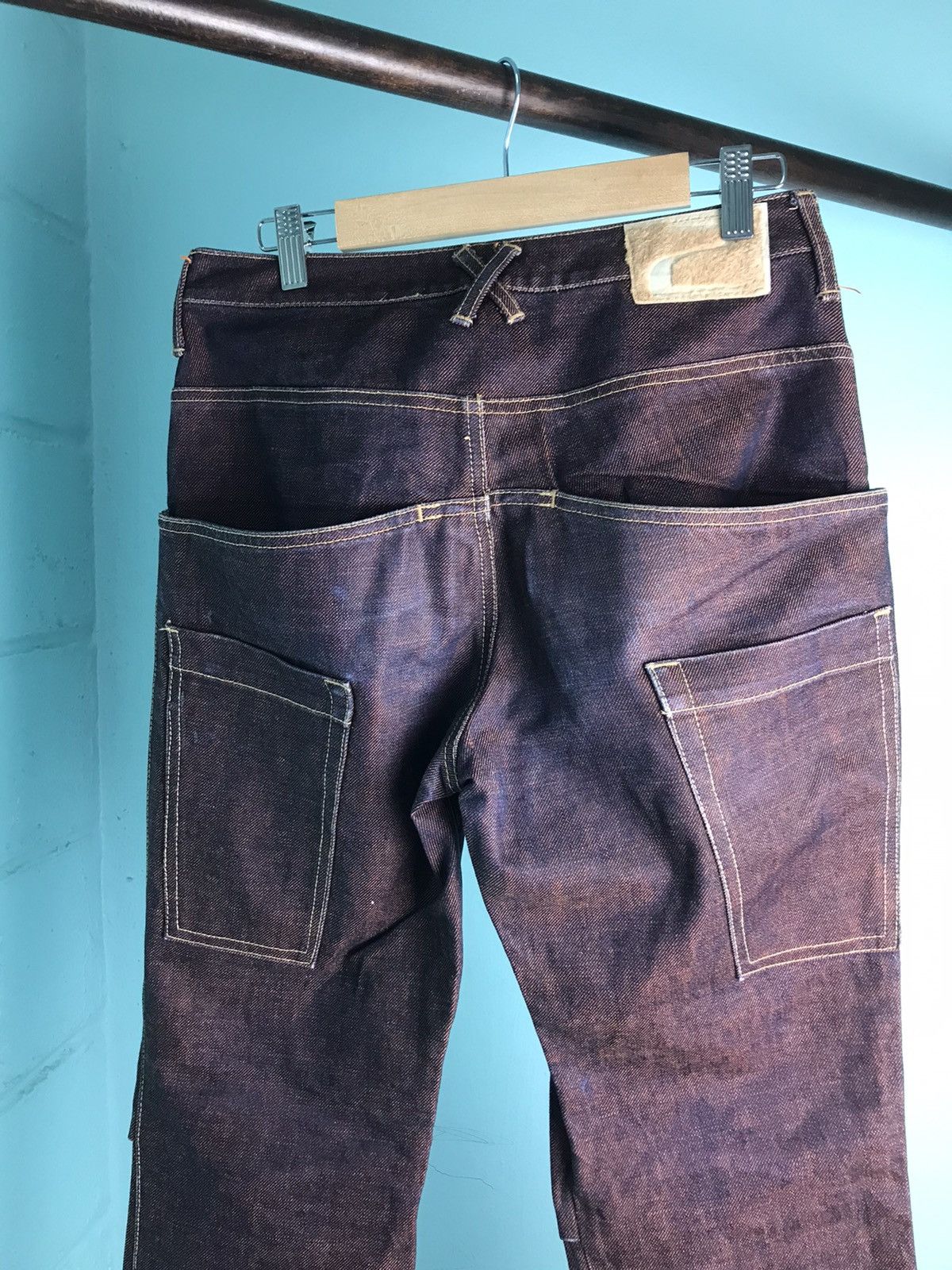 Vintage Beauty:Beast rabbit Pocket Jeans