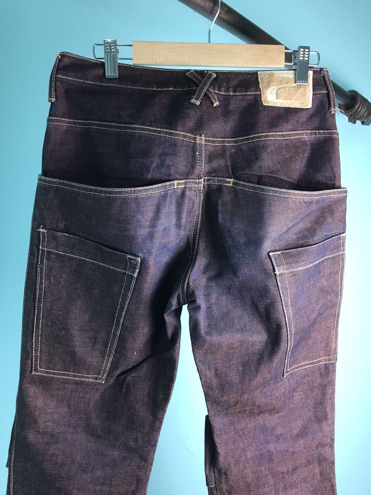 Vintage Beauty:Beast rabbit Pocket Jeans